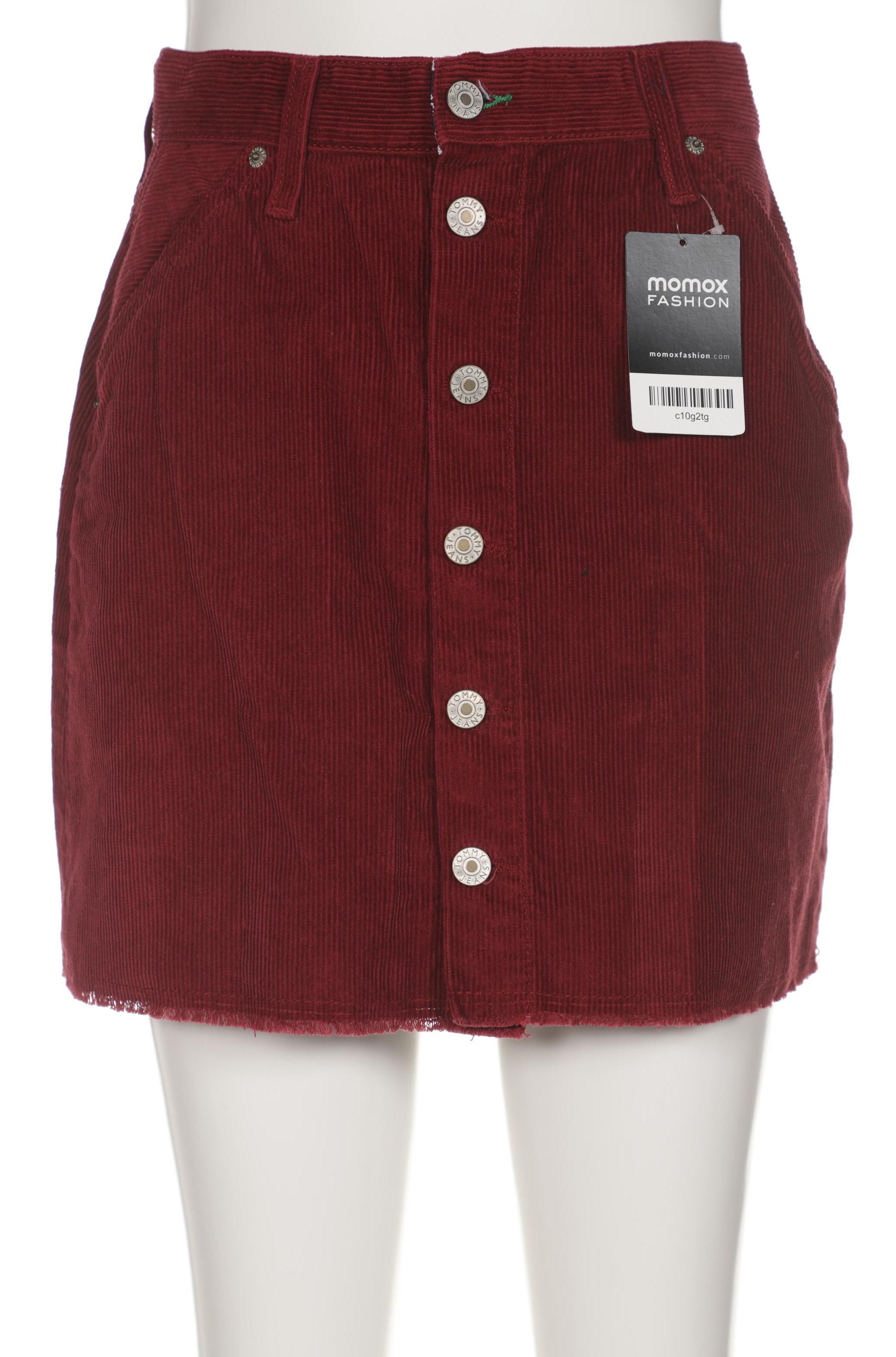

Tommy Jeans Damen Rock, bordeaux