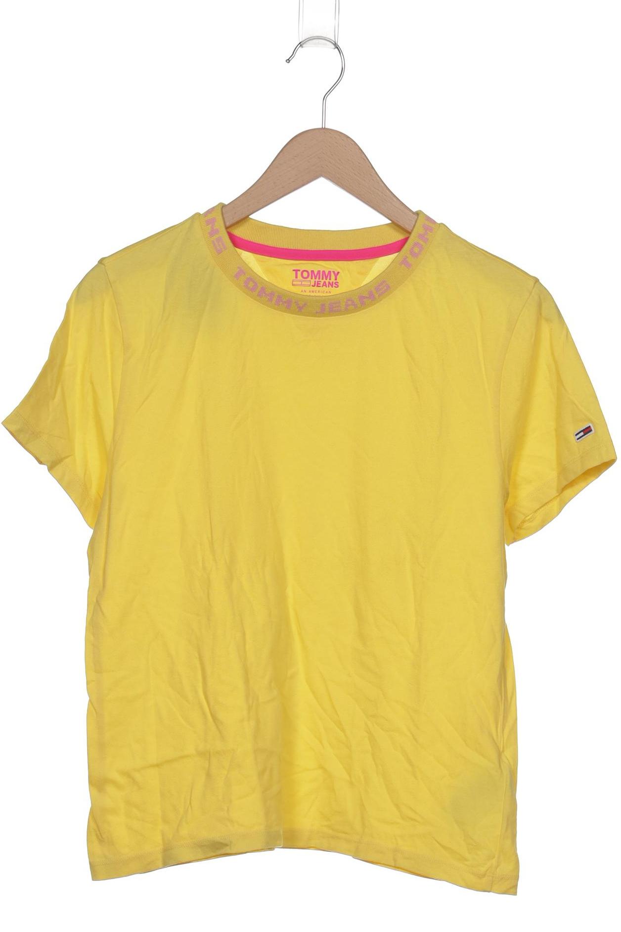 

Tommy Jeans Damen T-Shirt, gelb, Gr. 42