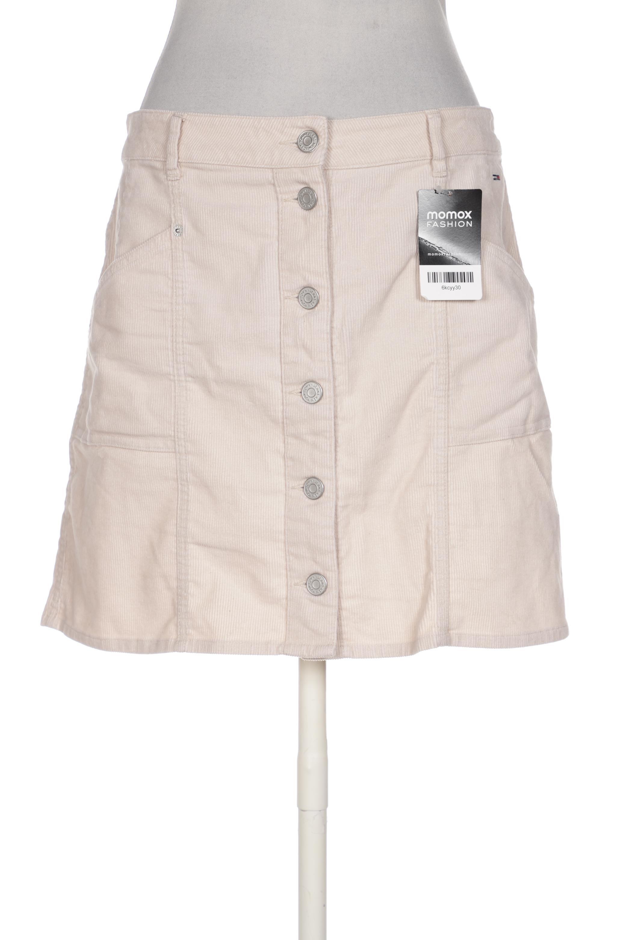 

Tommy Jeans Damen Rock, cremeweiß, Gr. 38