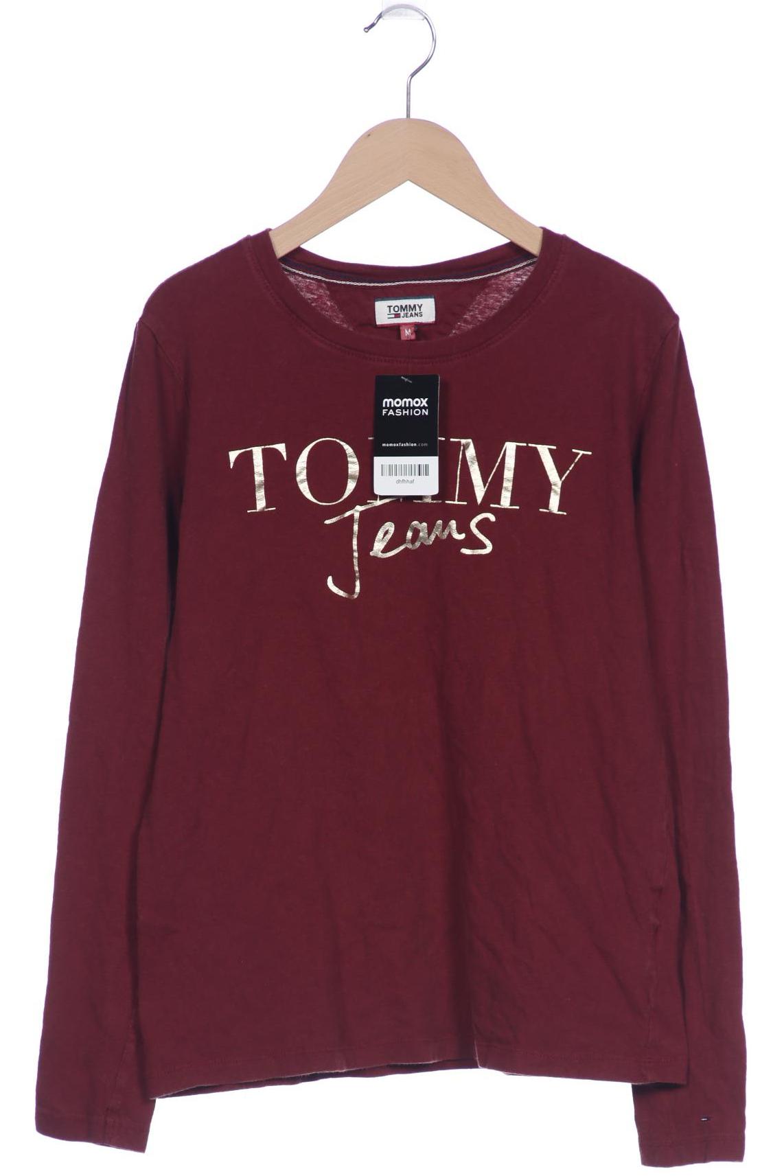 

Tommy Jeans Damen Langarmshirt, bordeaux, Gr. 38