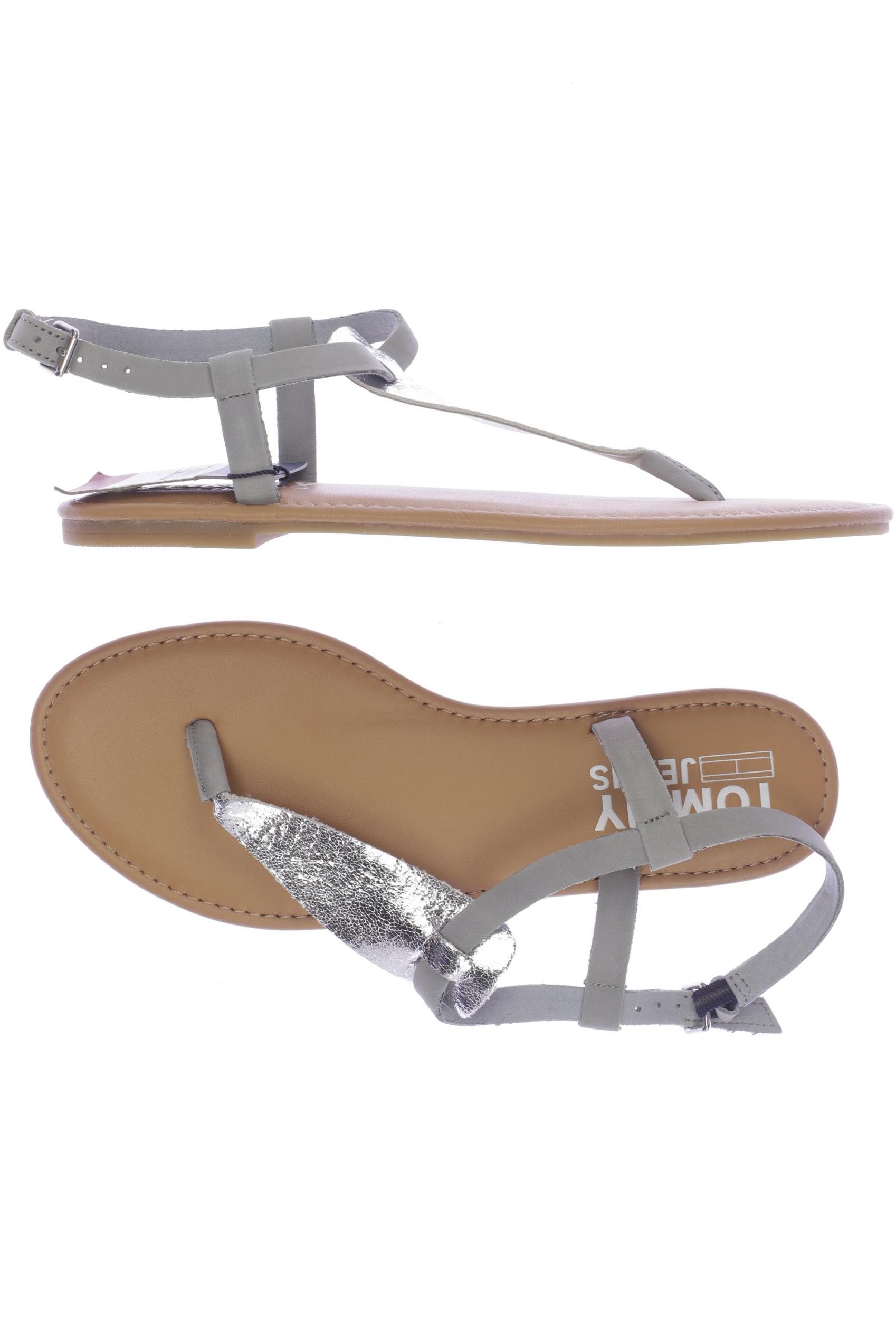 

Tommy Jeans Damen Sandale, silber