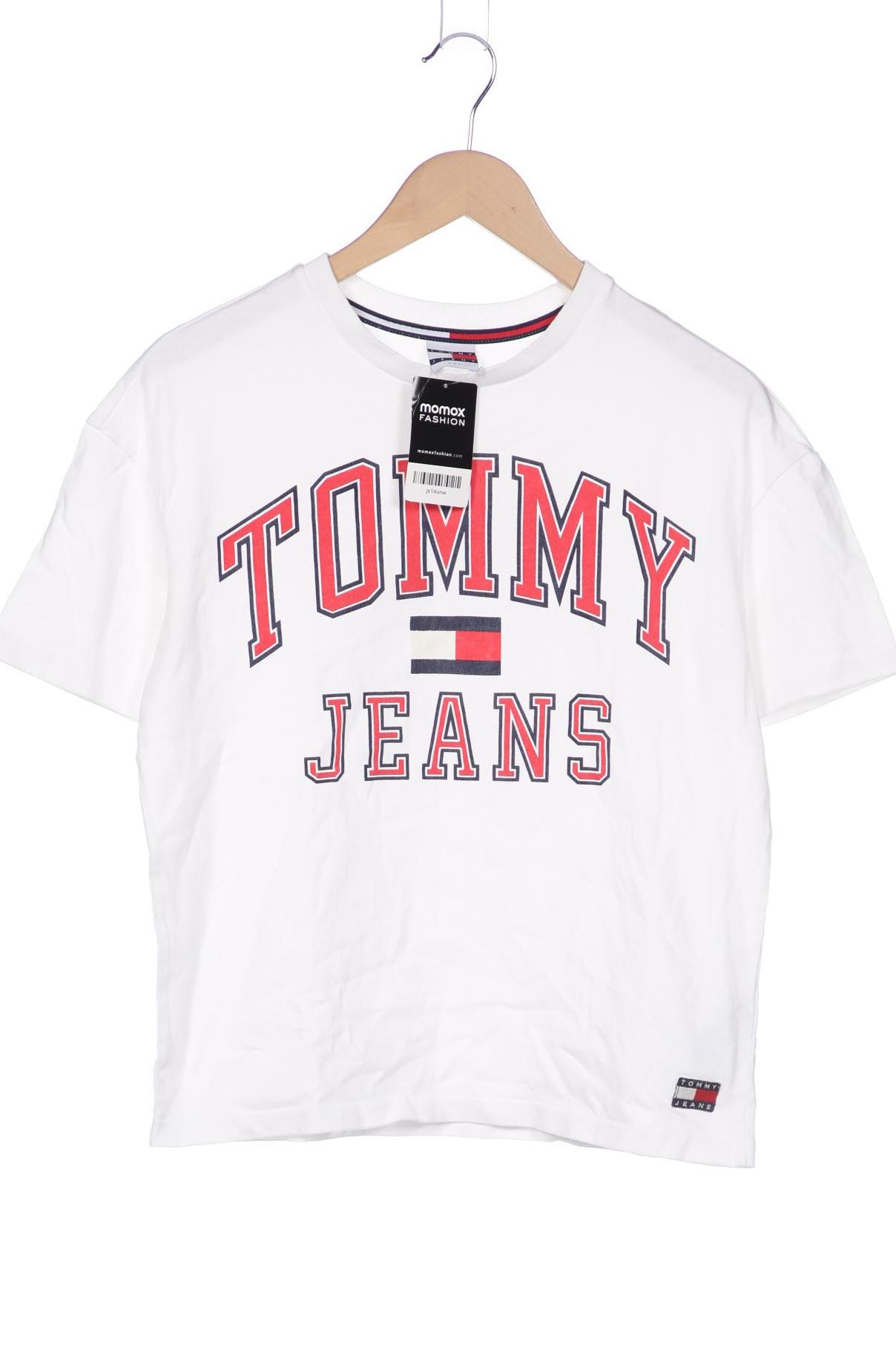 

Tommy Jeans Damen T-Shirt, weiß, Gr. 32