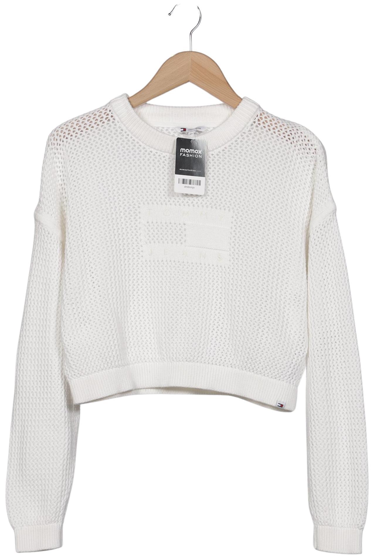 

Tommy Jeans Damen Pullover, weiß, Gr. 38