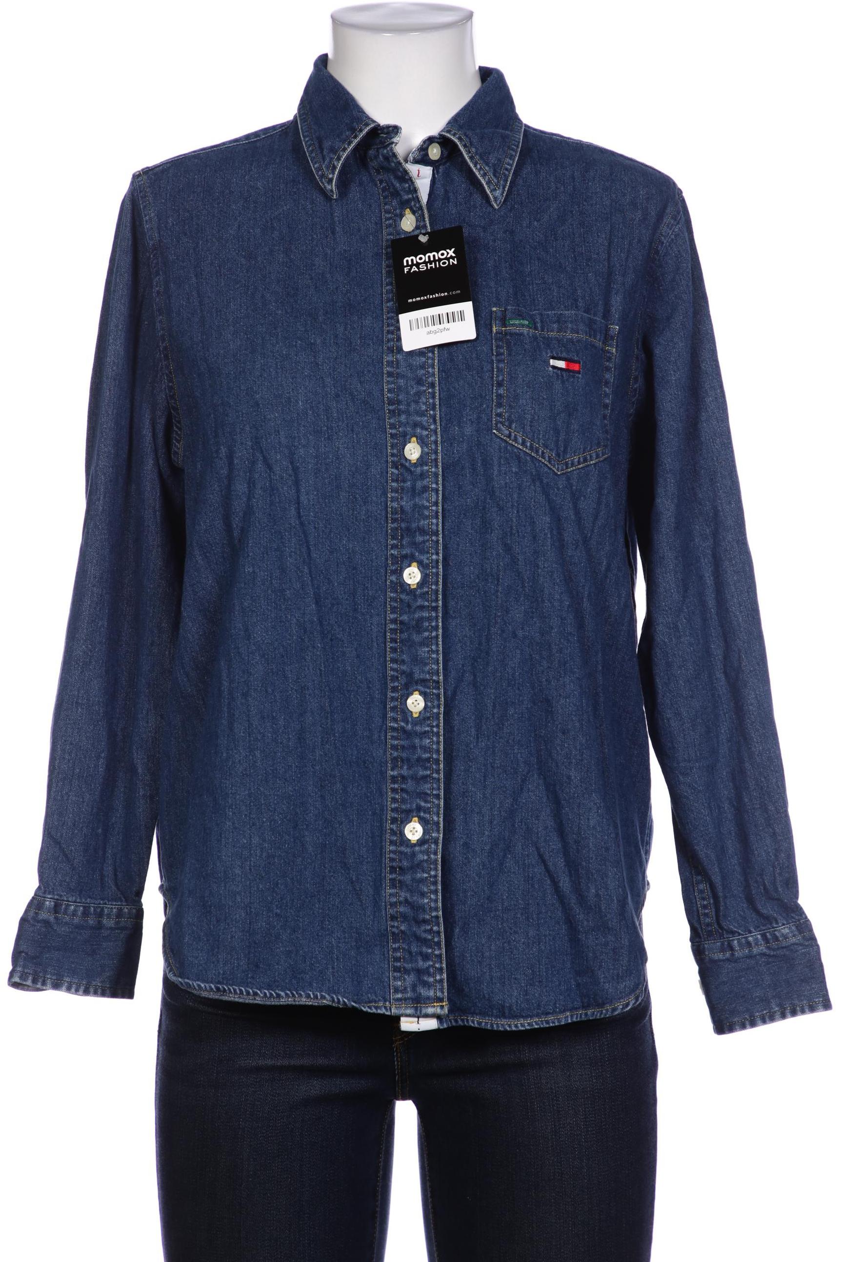 

Tommy Jeans Damen Bluse, blau, Gr. 38