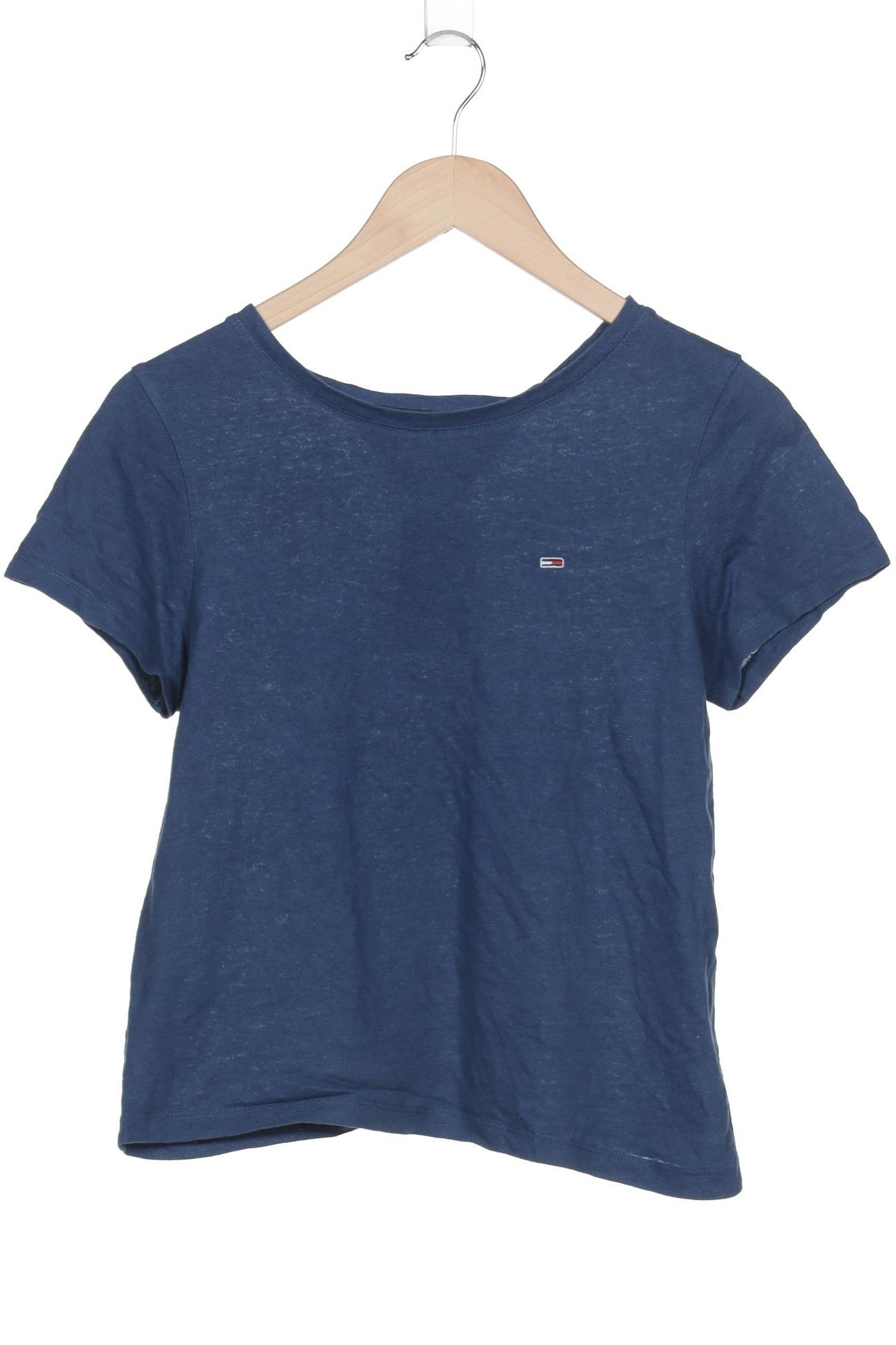 

Tommy Jeans Damen T-Shirt, blau, Gr. 36