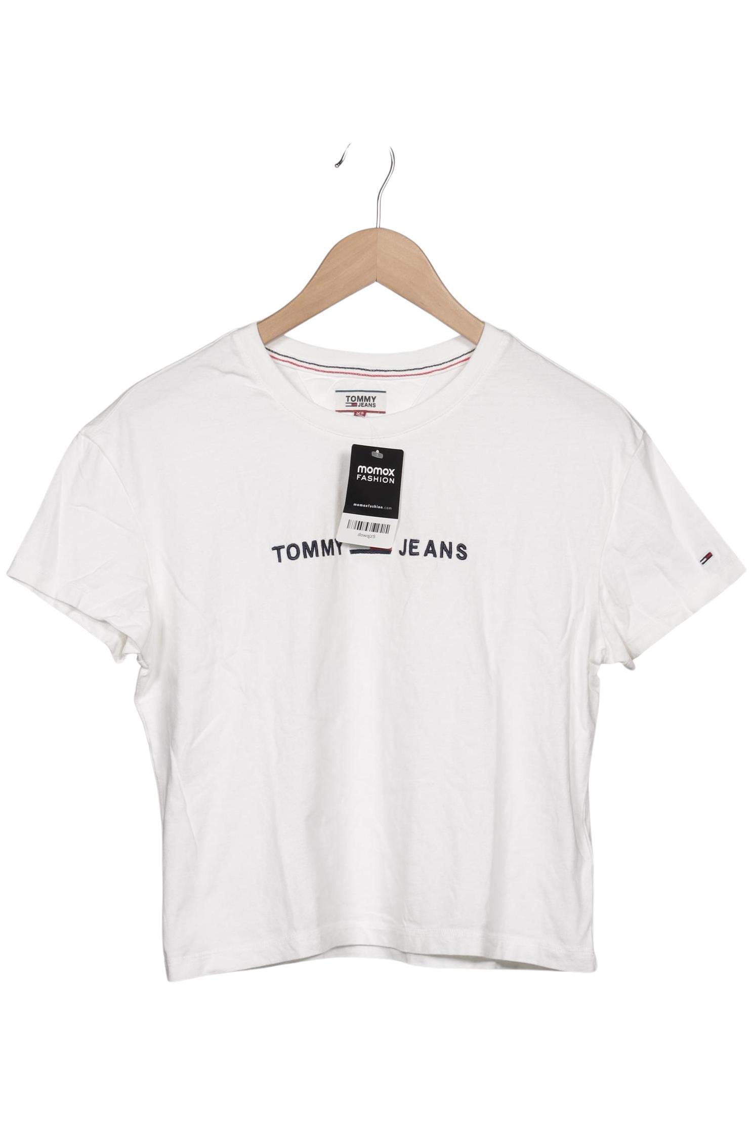 

Tommy Jeans Damen T-Shirt, weiß, Gr. 34