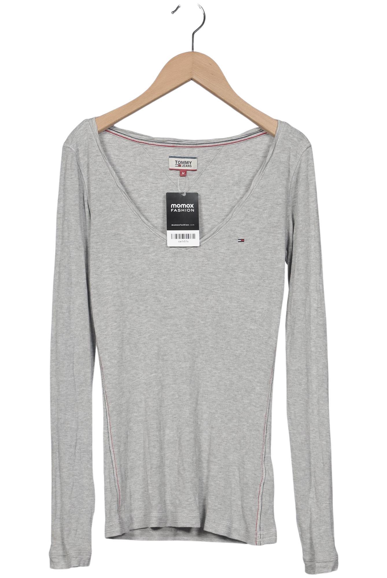 

Tommy Jeans Damen Langarmshirt, grau, Gr. 38