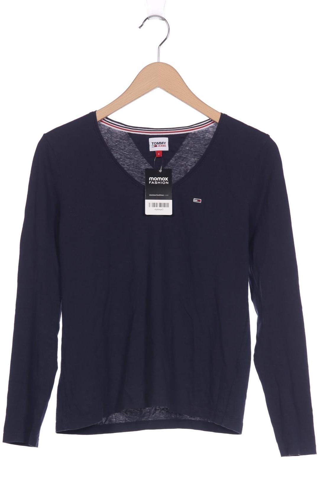 

Tommy Jeans Damen Langarmshirt, marineblau, Gr. 36