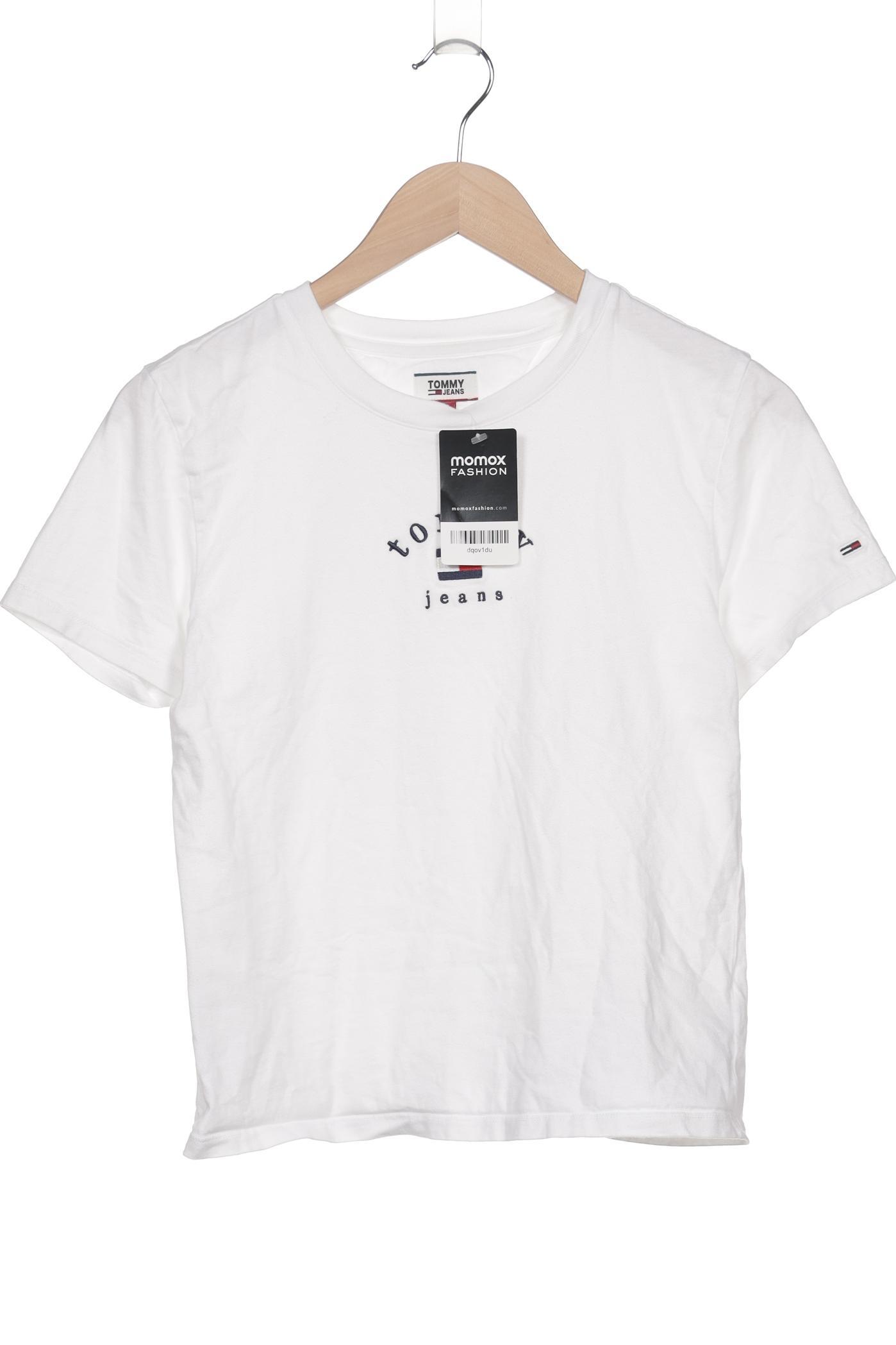 

Tommy Jeans Damen T-Shirt, weiß, Gr. 36