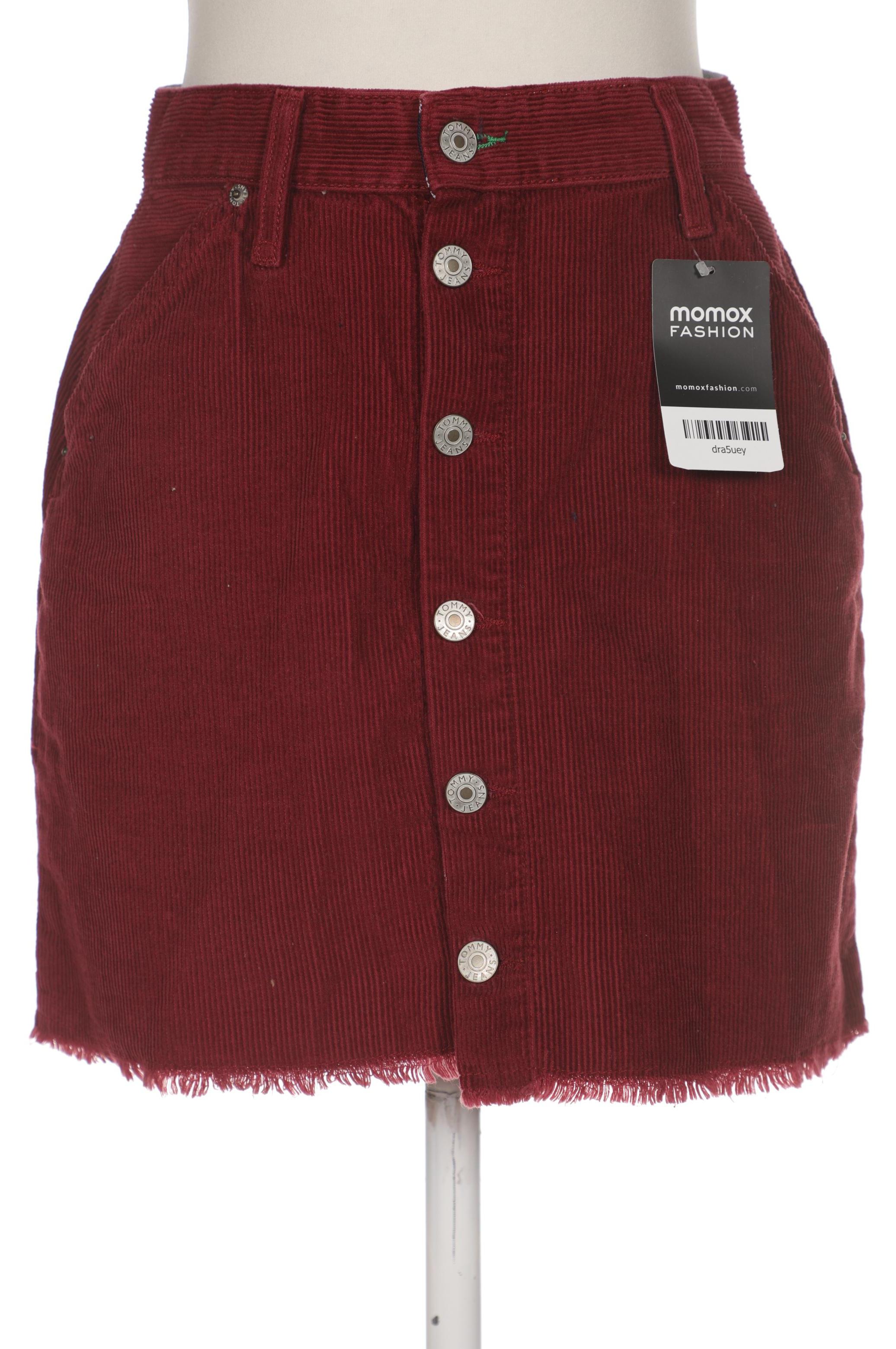 

Tommy Jeans Damen Rock, bordeaux