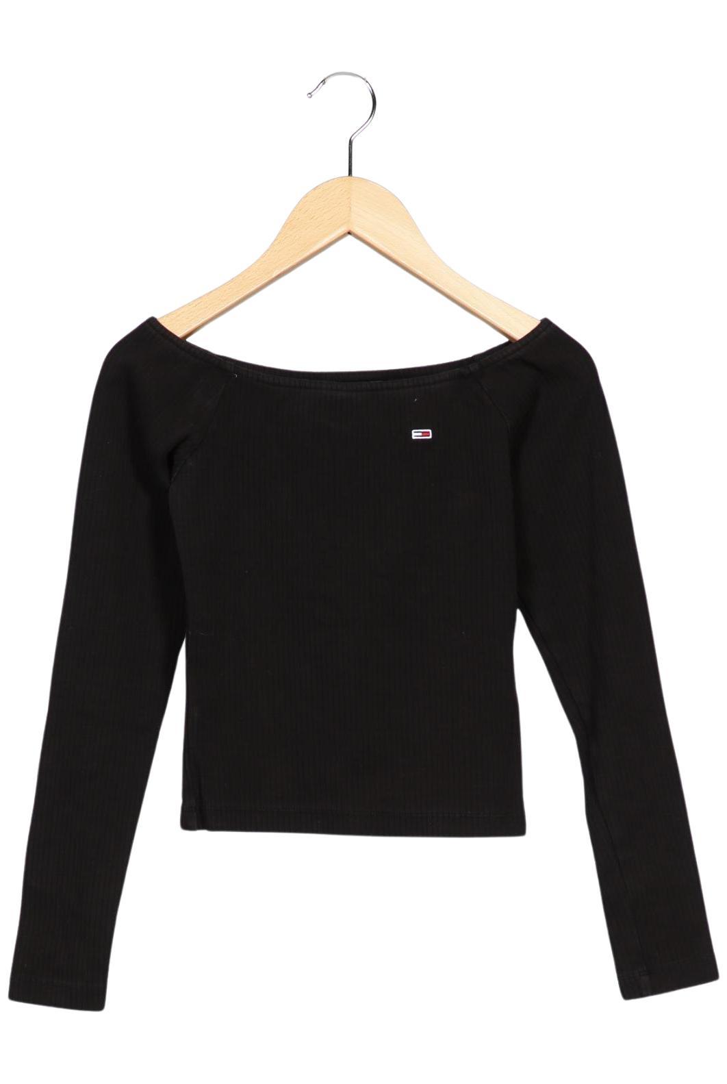 

Tommy Jeans Damen Langarmshirt, schwarz, Gr. 36