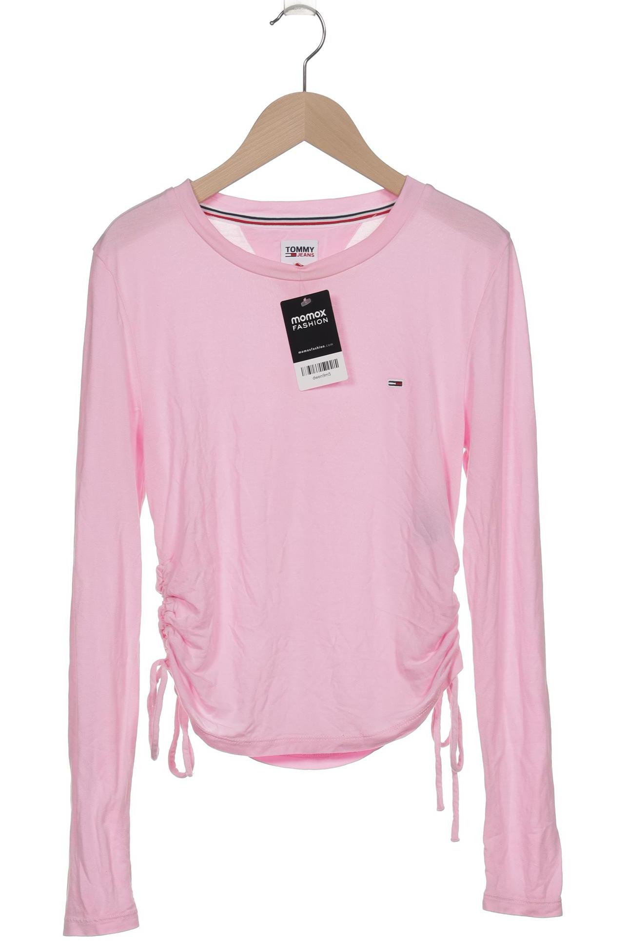 

Tommy Jeans Damen Langarmshirt, pink, Gr. 36