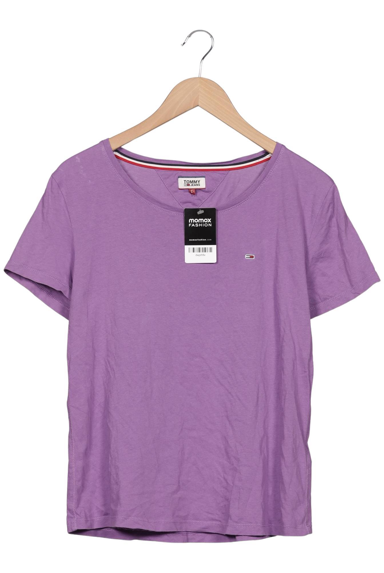 

Tommy Jeans Damen T-Shirt, flieder, Gr. 42