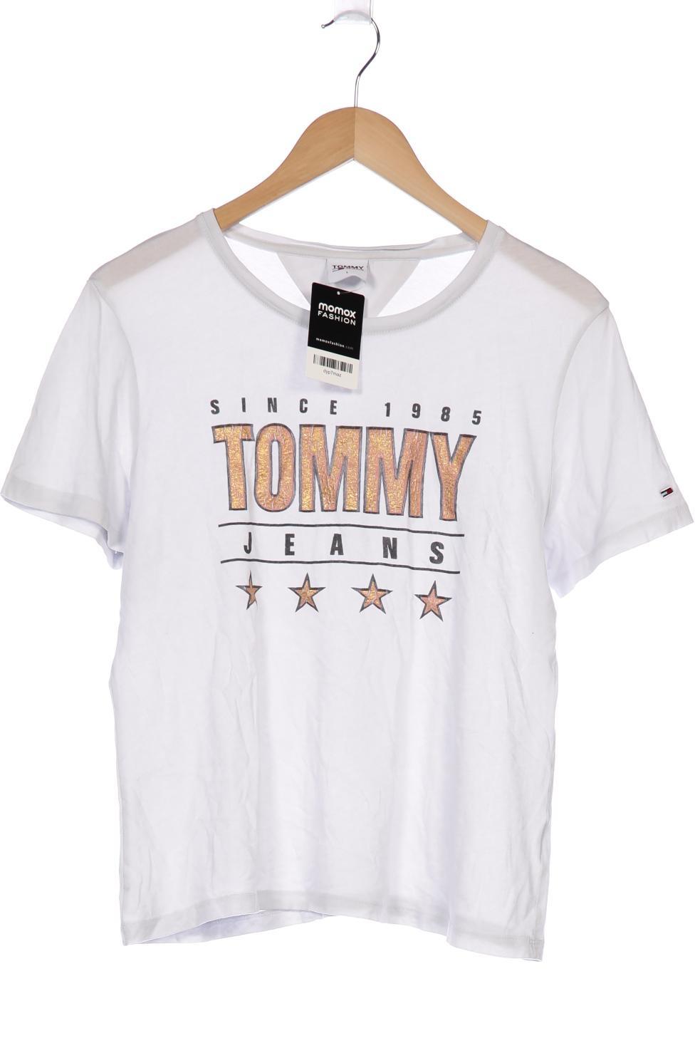 

Tommy Jeans Damen T-Shirt, weiß, Gr. 42