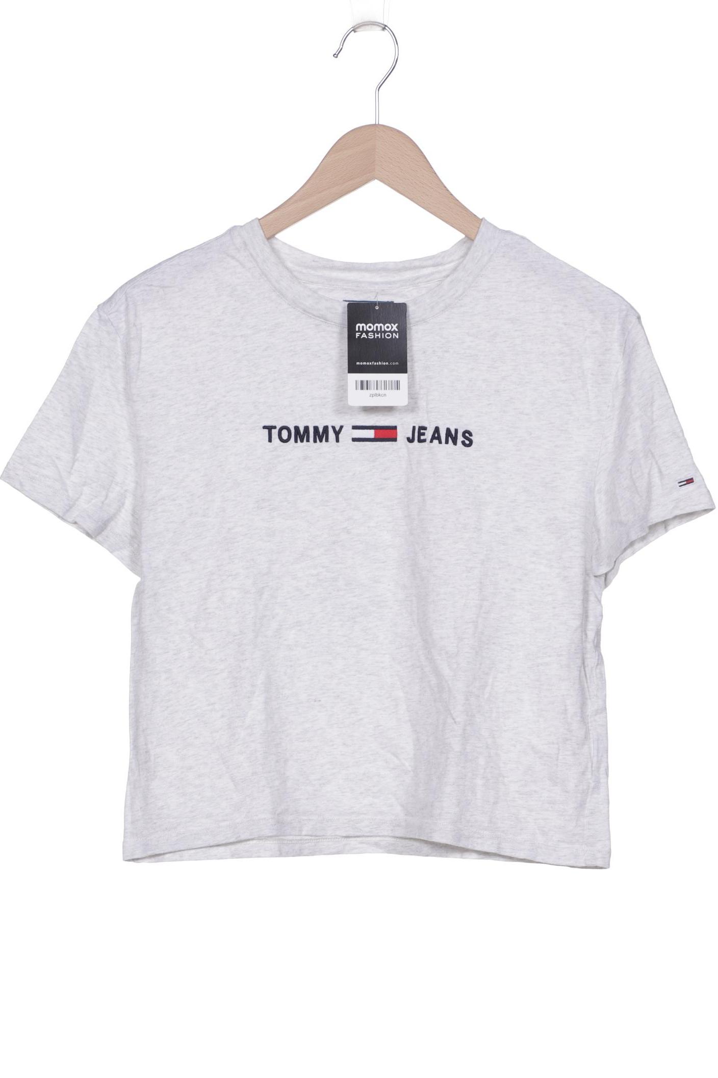 

Tommy Jeans Damen T-Shirt, grau, Gr. 36