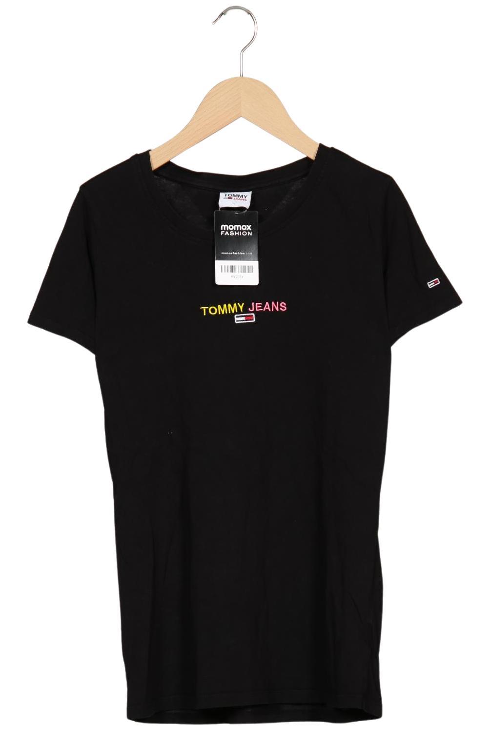 

Tommy Jeans Damen T-Shirt, schwarz, Gr. 42