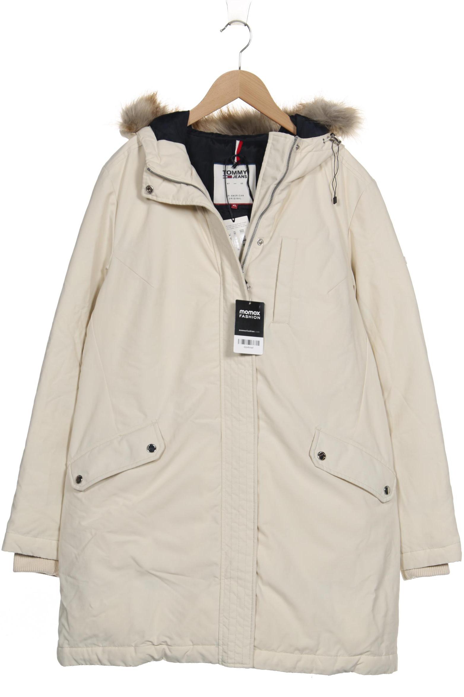 

Tommy Jeans Damen Mantel, cremeweiß, Gr. 44