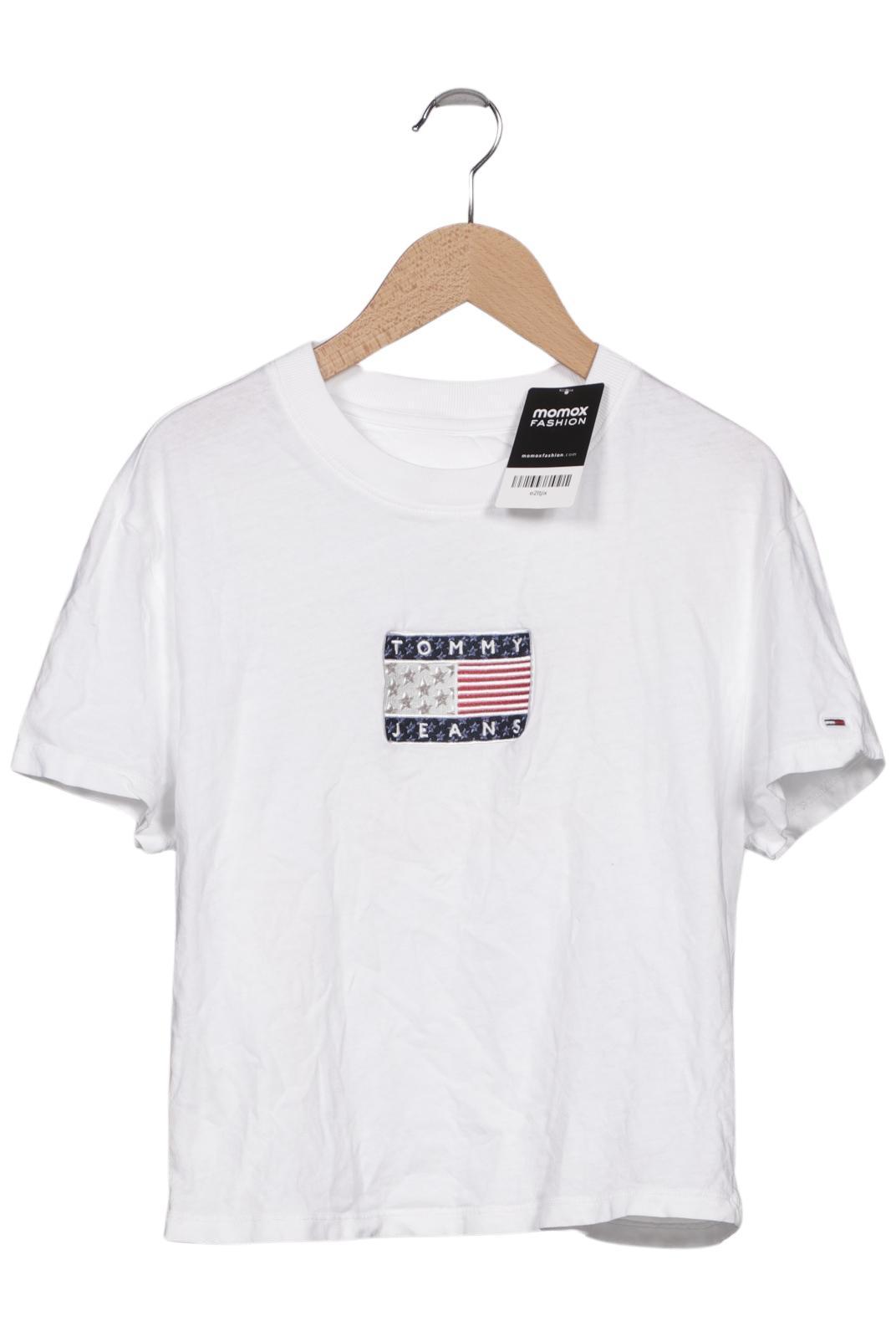 

Tommy Jeans Damen T-Shirt, weiß, Gr. 38