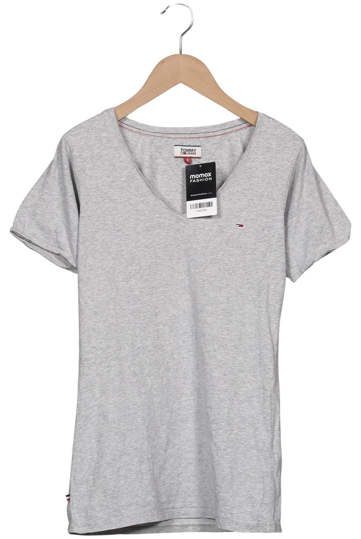 

Tommy Jeans Damen T-Shirt, grau, Gr. 36