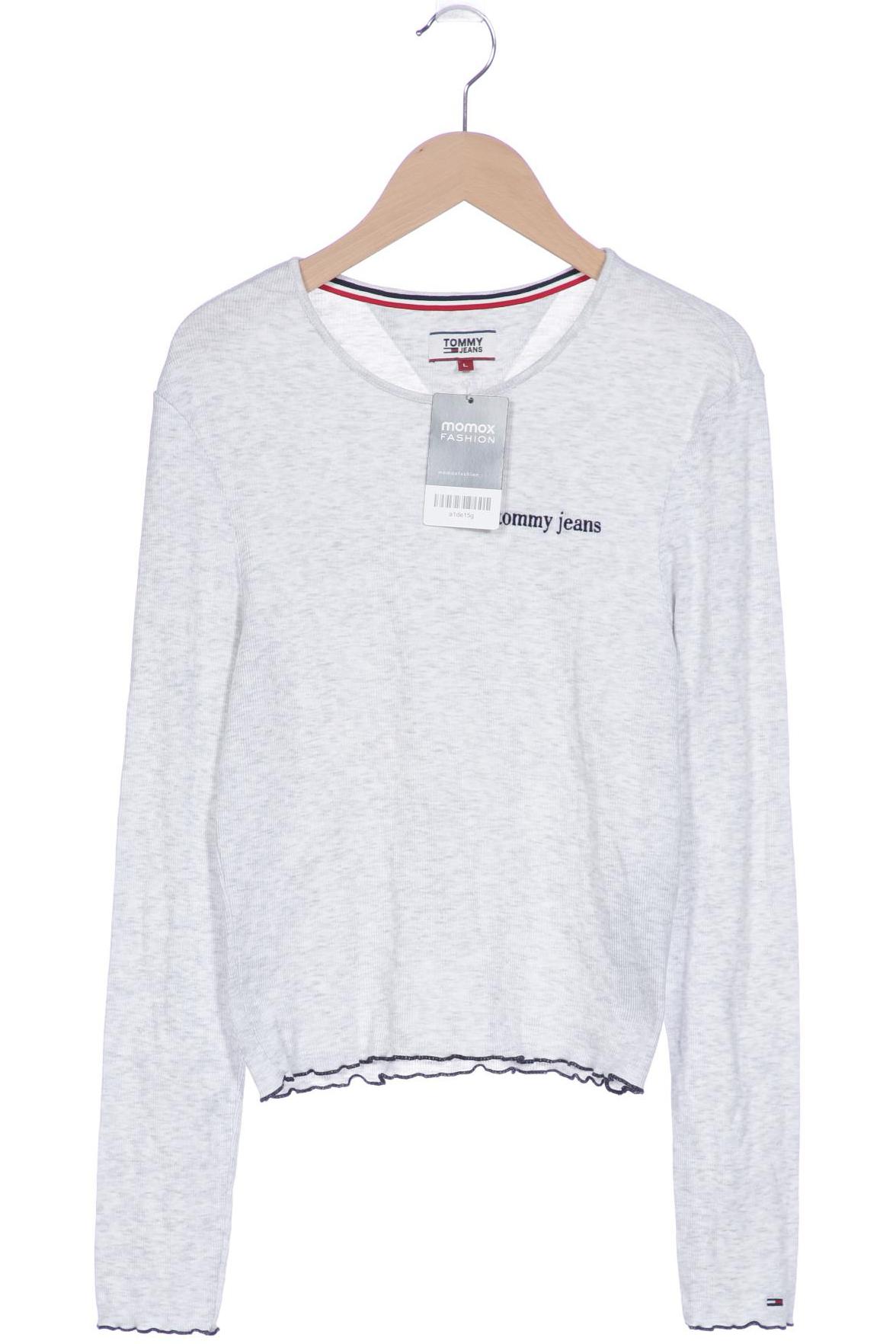 

Tommy Jeans Damen Langarmshirt, grau, Gr. 42