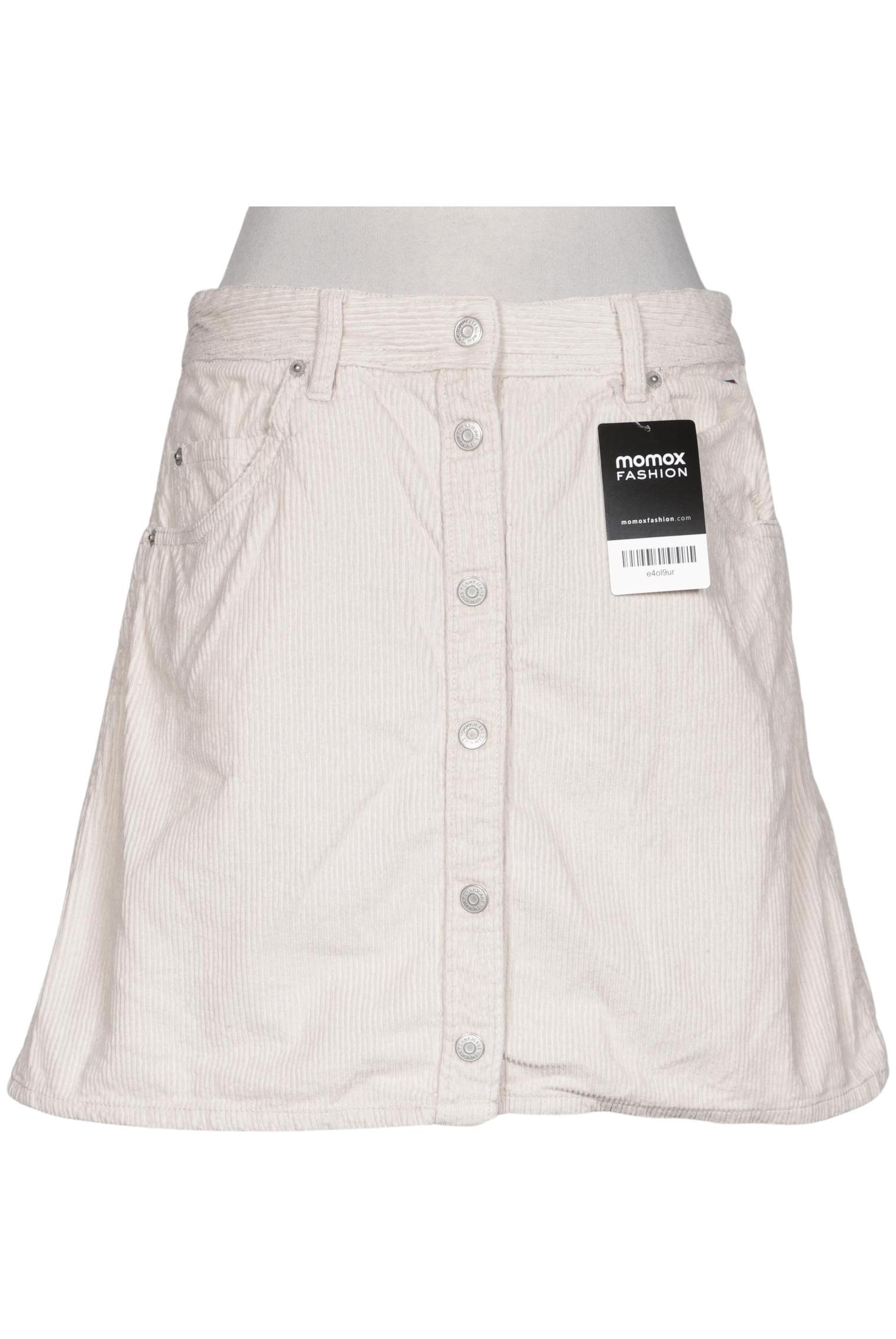 

Tommy Jeans Damen Rock, cremeweiß, Gr. 38