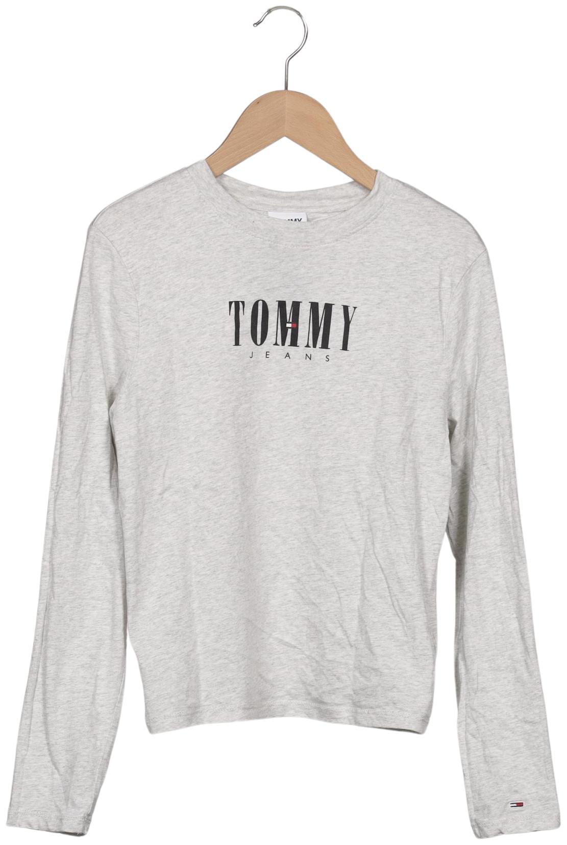 

Tommy Jeans Damen Langarmshirt, grau, Gr. 42