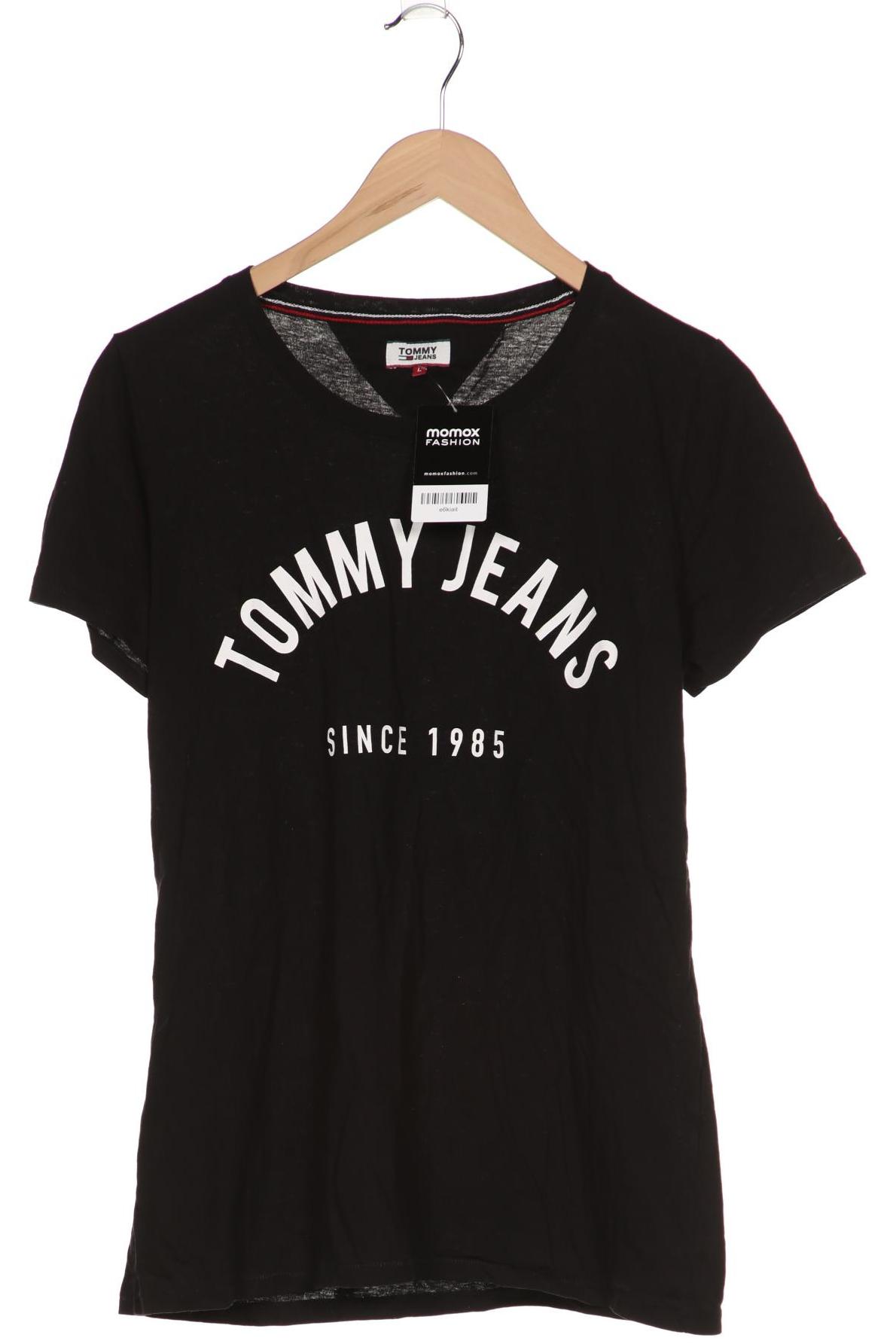 

Tommy Jeans Damen T-Shirt, schwarz