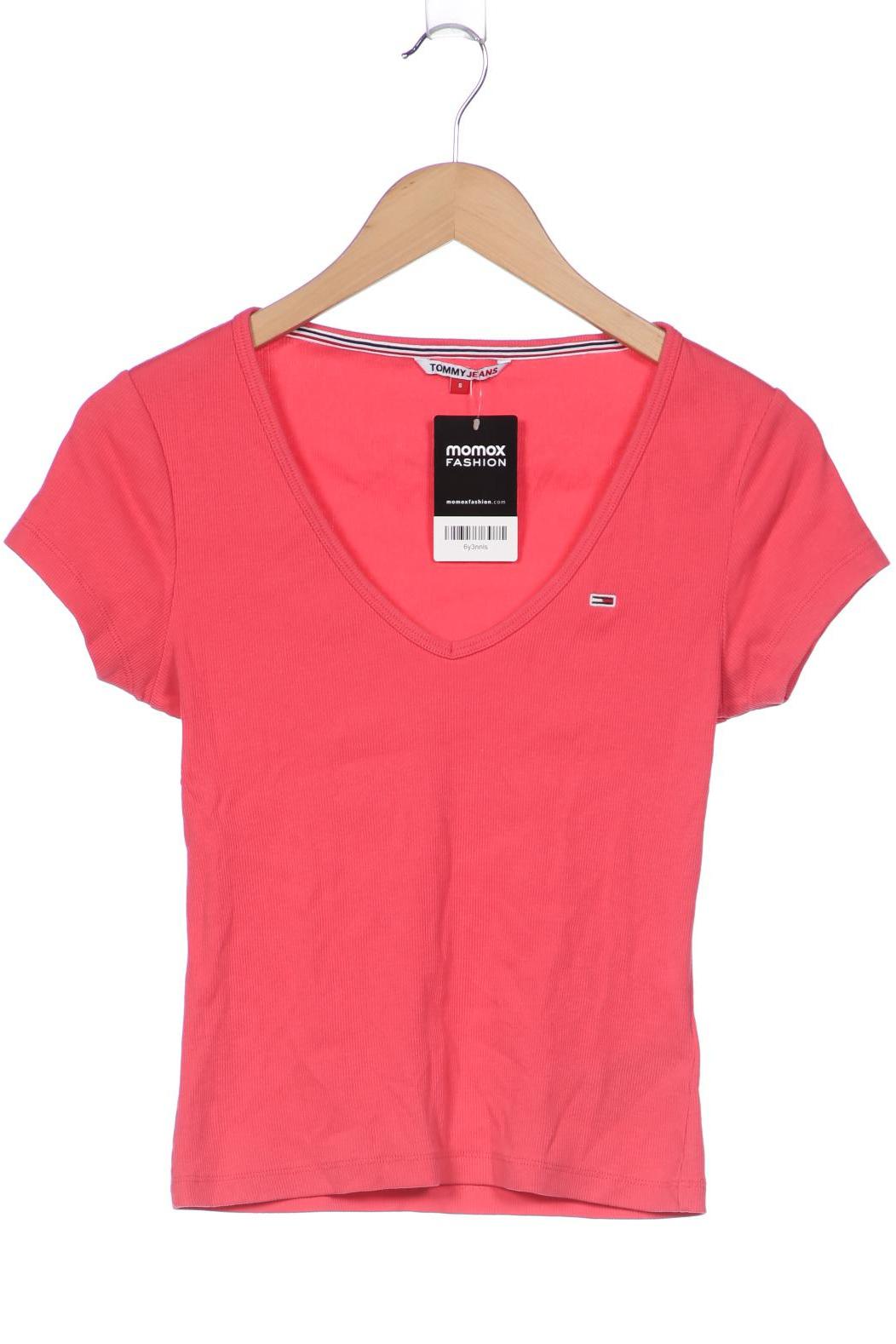 

Tommy Jeans Damen T-Shirt, pink, Gr. 36