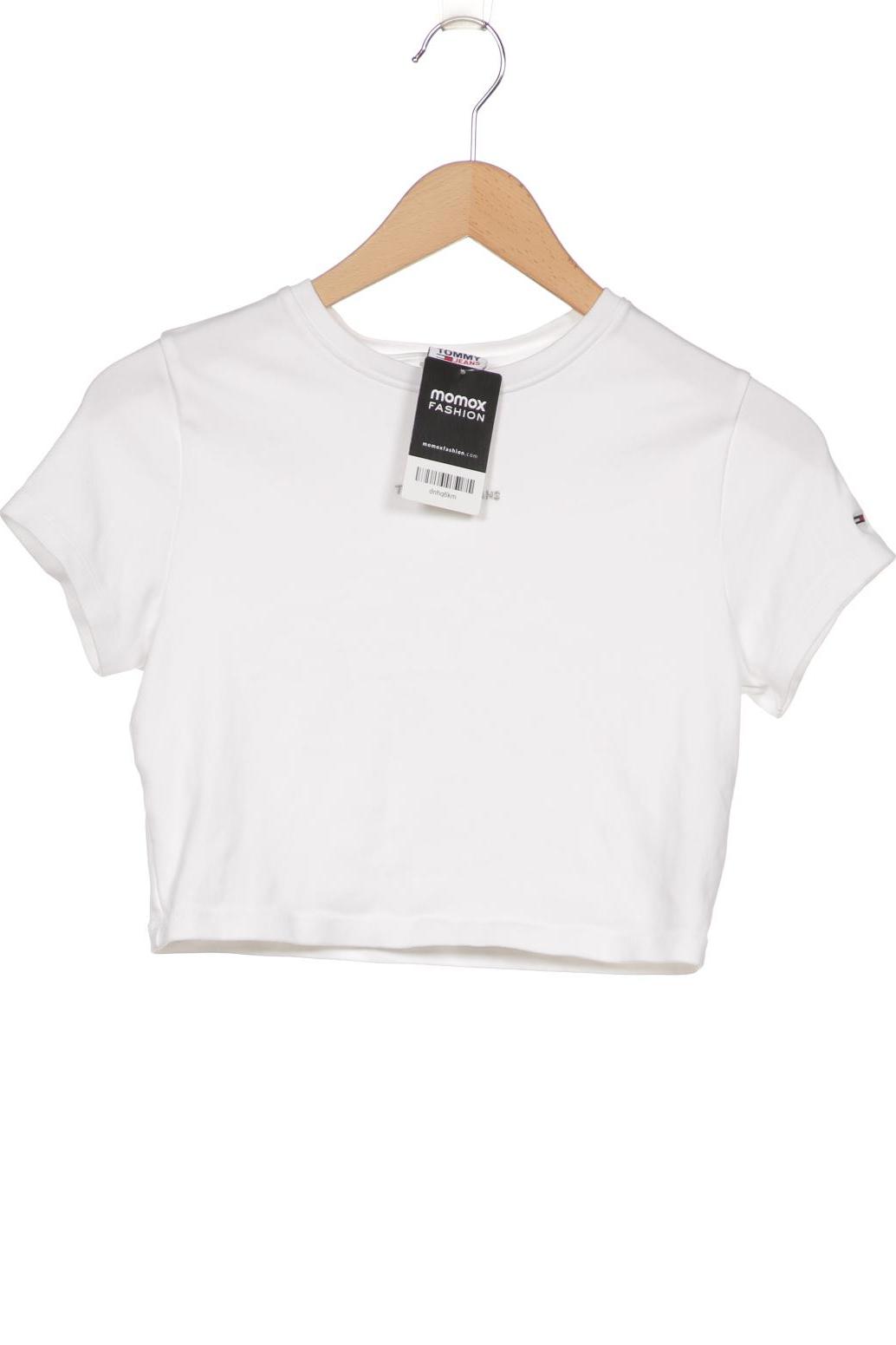 

Tommy Jeans Damen T-Shirt, weiß, Gr. 38