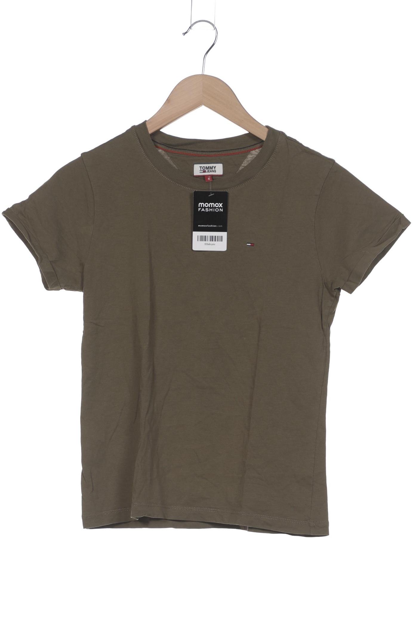 

Tommy Jeans Damen T-Shirt, grün, Gr. 36