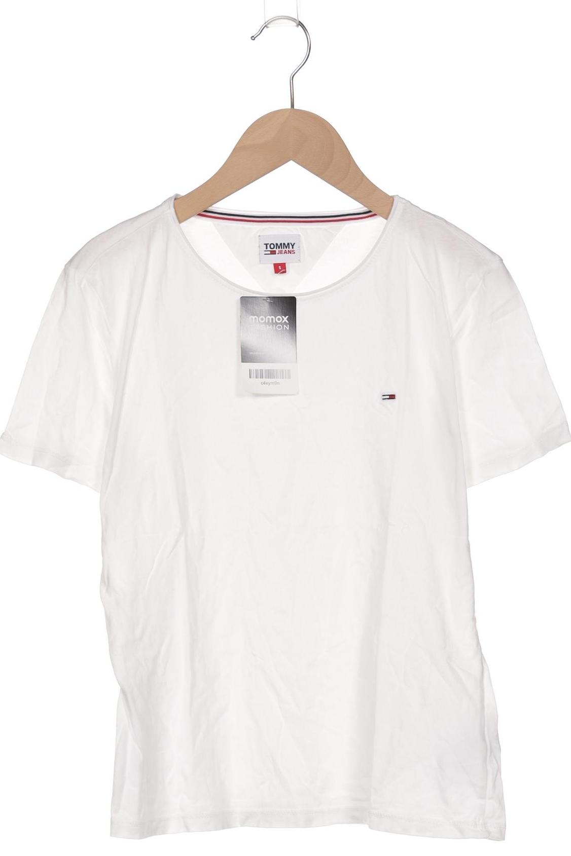 

Tommy Jeans Damen T-Shirt, weiß, Gr. 36
