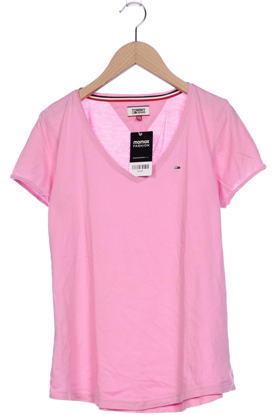 

Tommy Jeans Damen T-Shirt, pink, Gr. 34