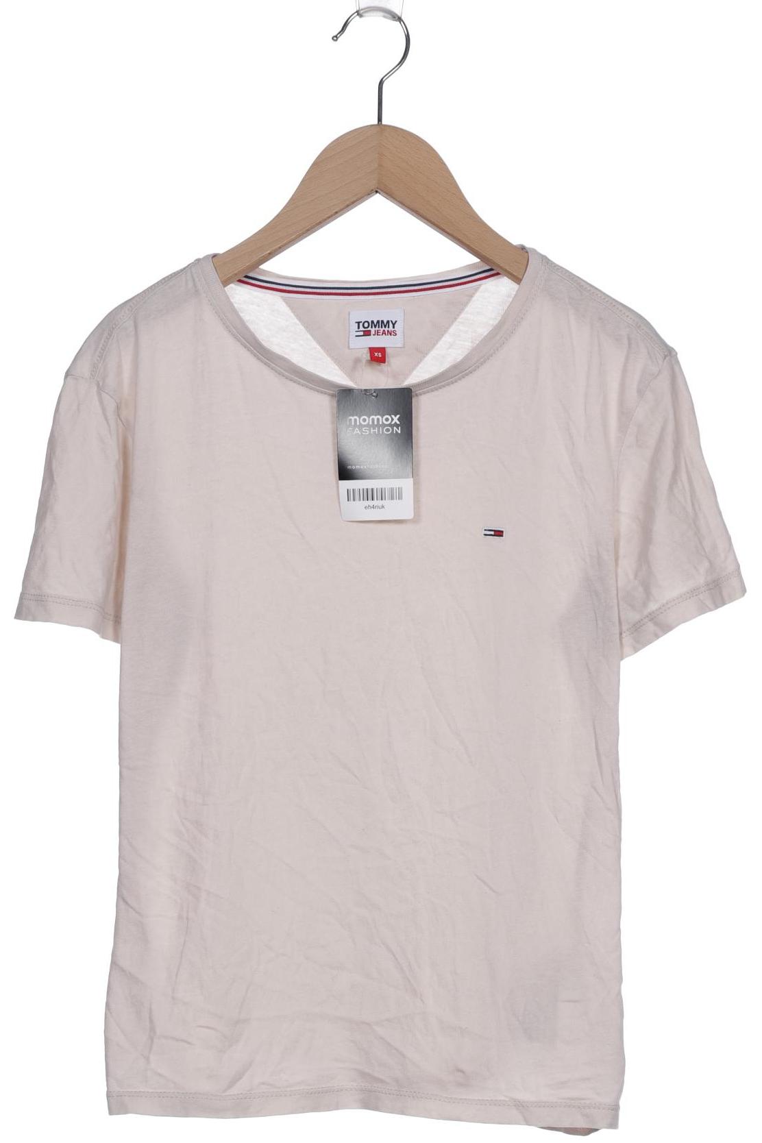 

Tommy Jeans Damen T-Shirt, beige, Gr. 34