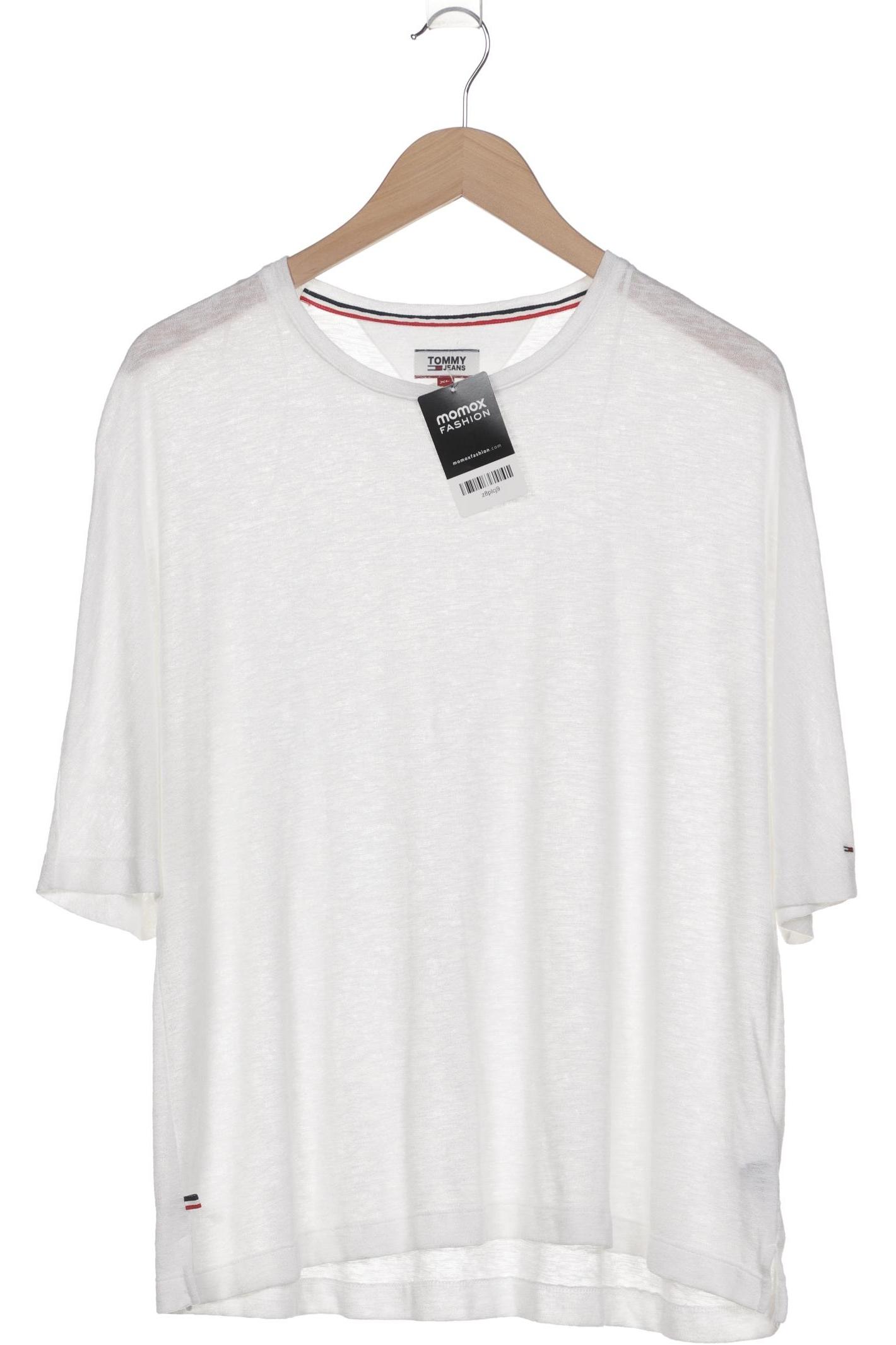 

Tommy Jeans Damen T-Shirt, weiß, Gr. 44