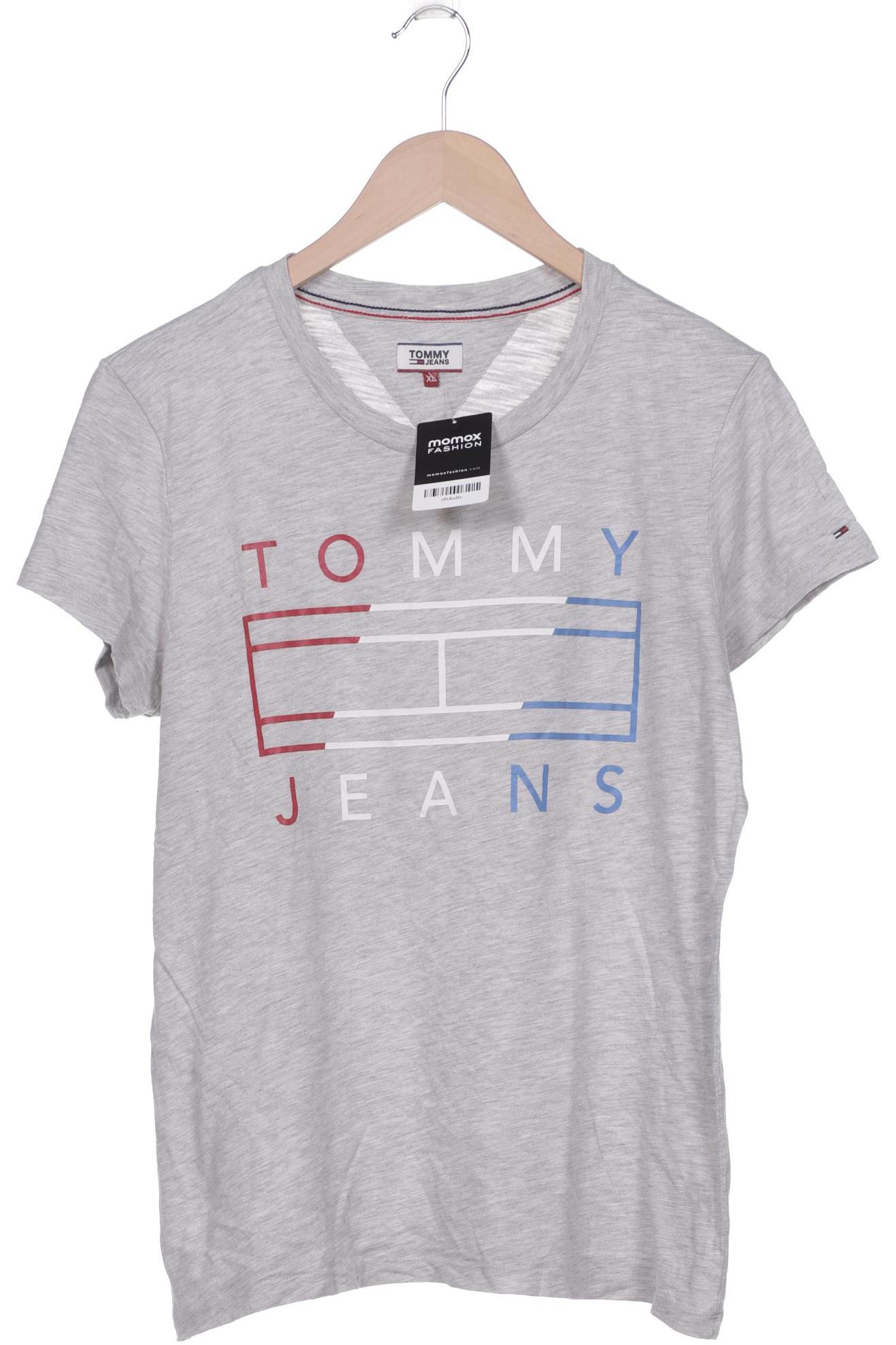 

Tommy Jeans Damen T-Shirt, grau, Gr. 44