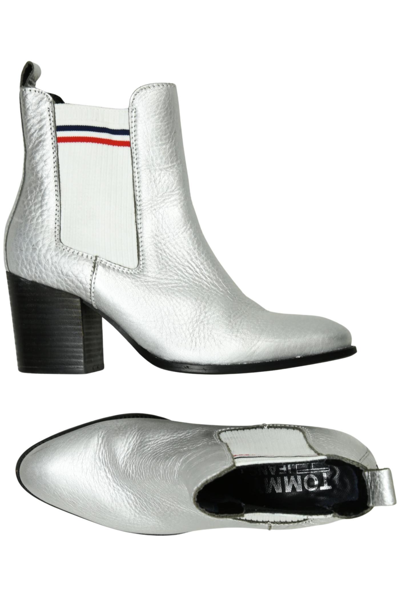 

Tommy Jeans Damen Stiefelette, silber, Gr. 39