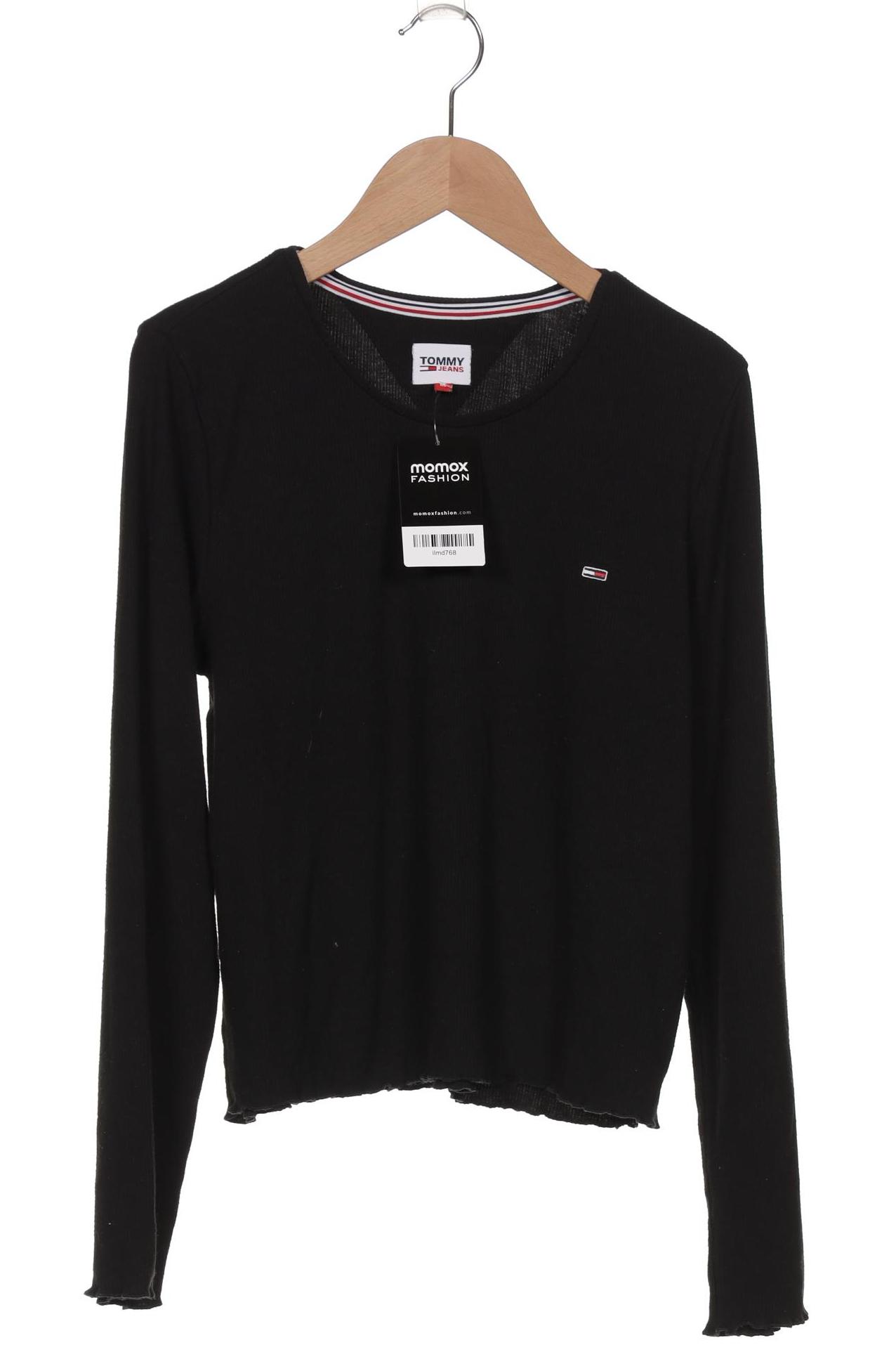 

Tommy Jeans Damen Langarmshirt, schwarz, Gr. 38