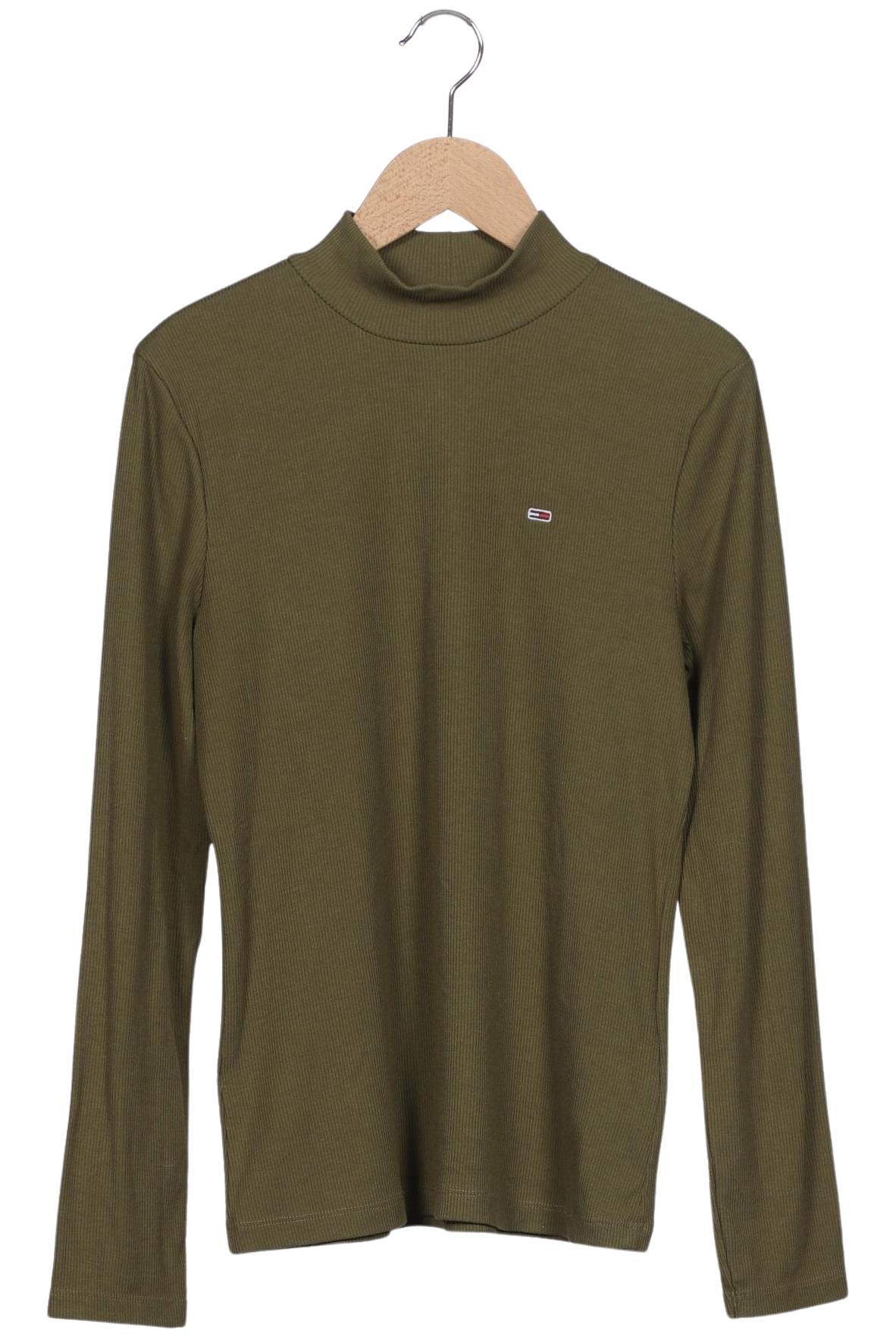 

Tommy Jeans Damen Langarmshirt, grün, Gr. 38