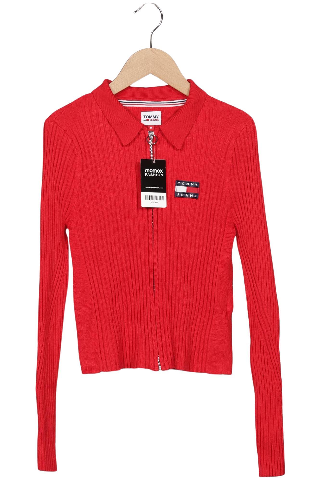 

Tommy Jeans Damen Strickjacke, rot, Gr. 38