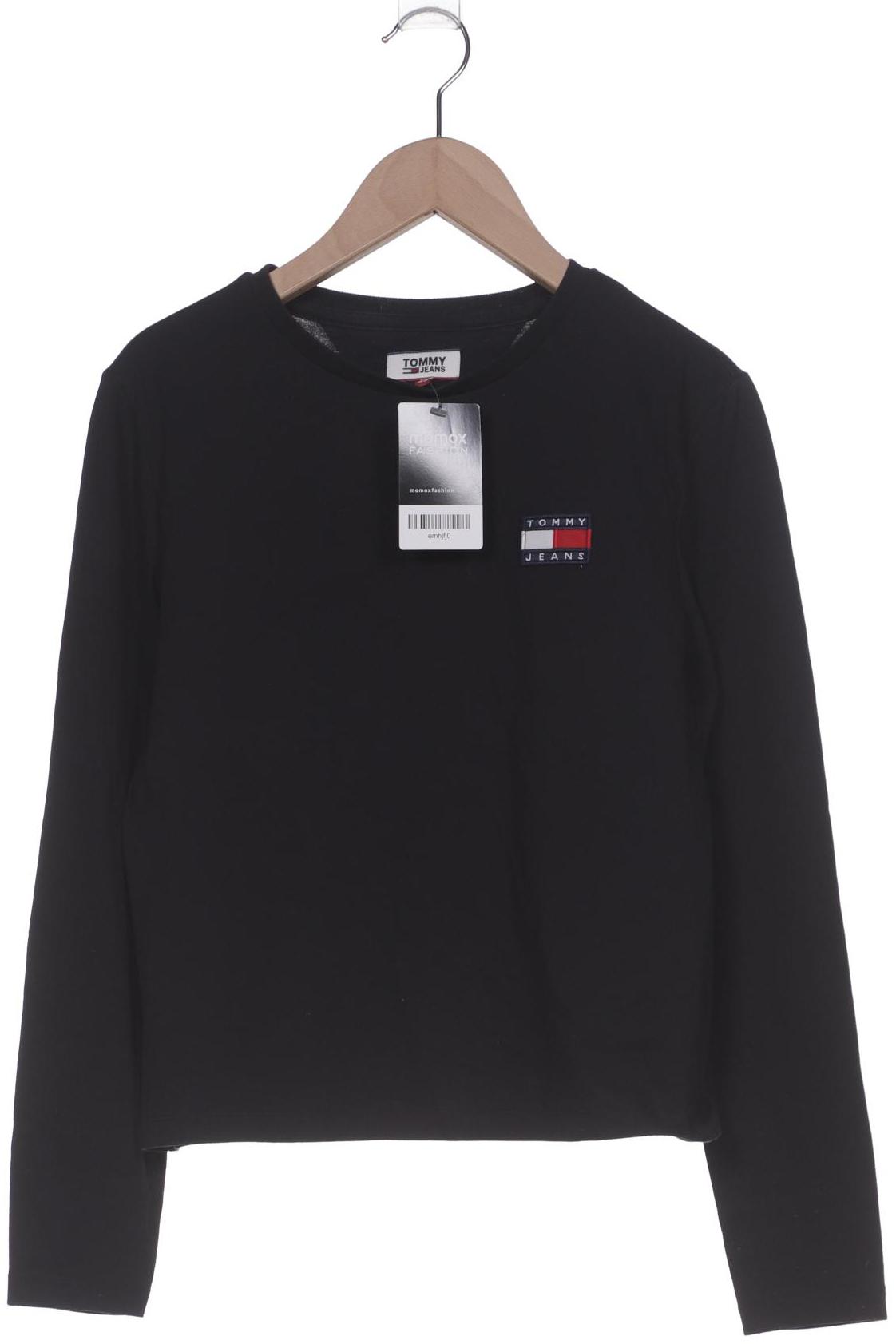 

Tommy Jeans Damen Langarmshirt, schwarz, Gr. 34