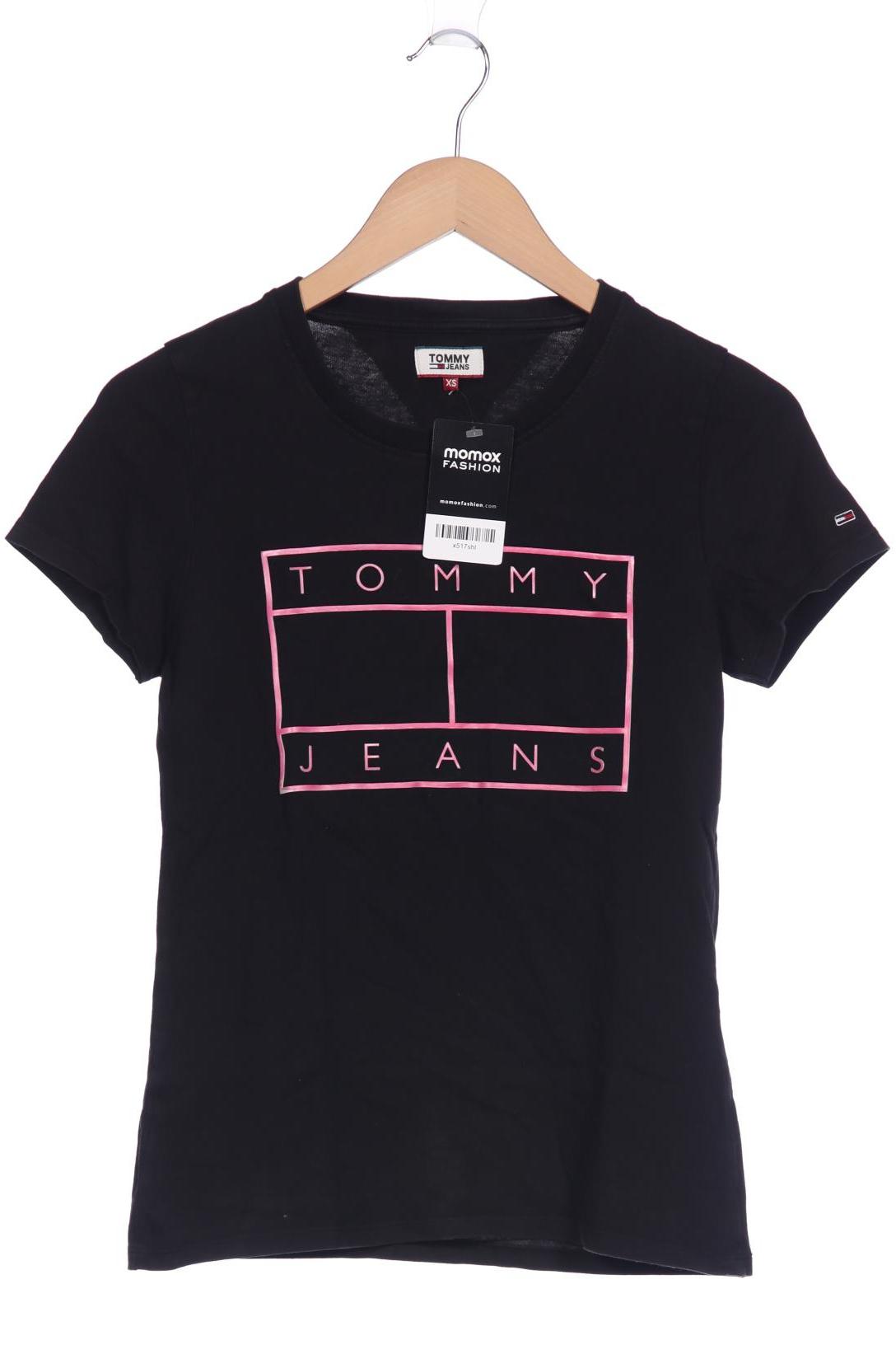 

Tommy Jeans Damen T-Shirt, schwarz, Gr. 34