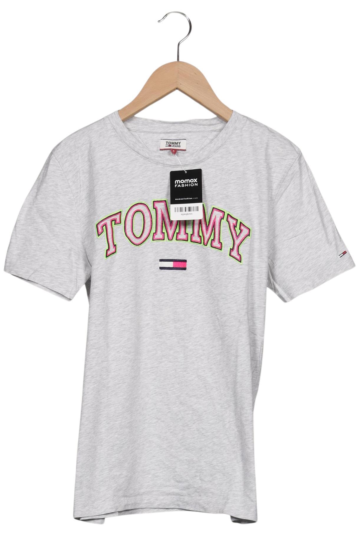 

Tommy Jeans Damen T-Shirt, grau, Gr. 36