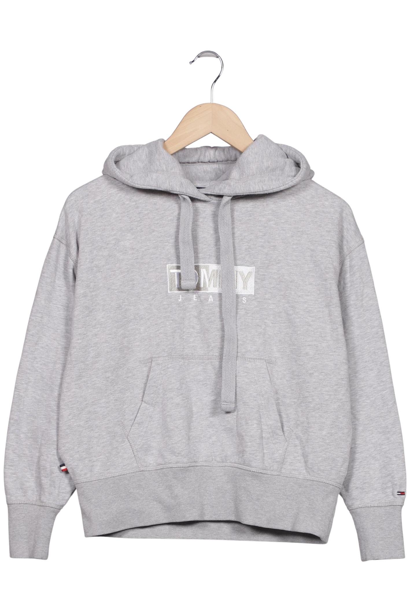 

Tommy Jeans Damen Kapuzenpullover, grau, Gr. 34