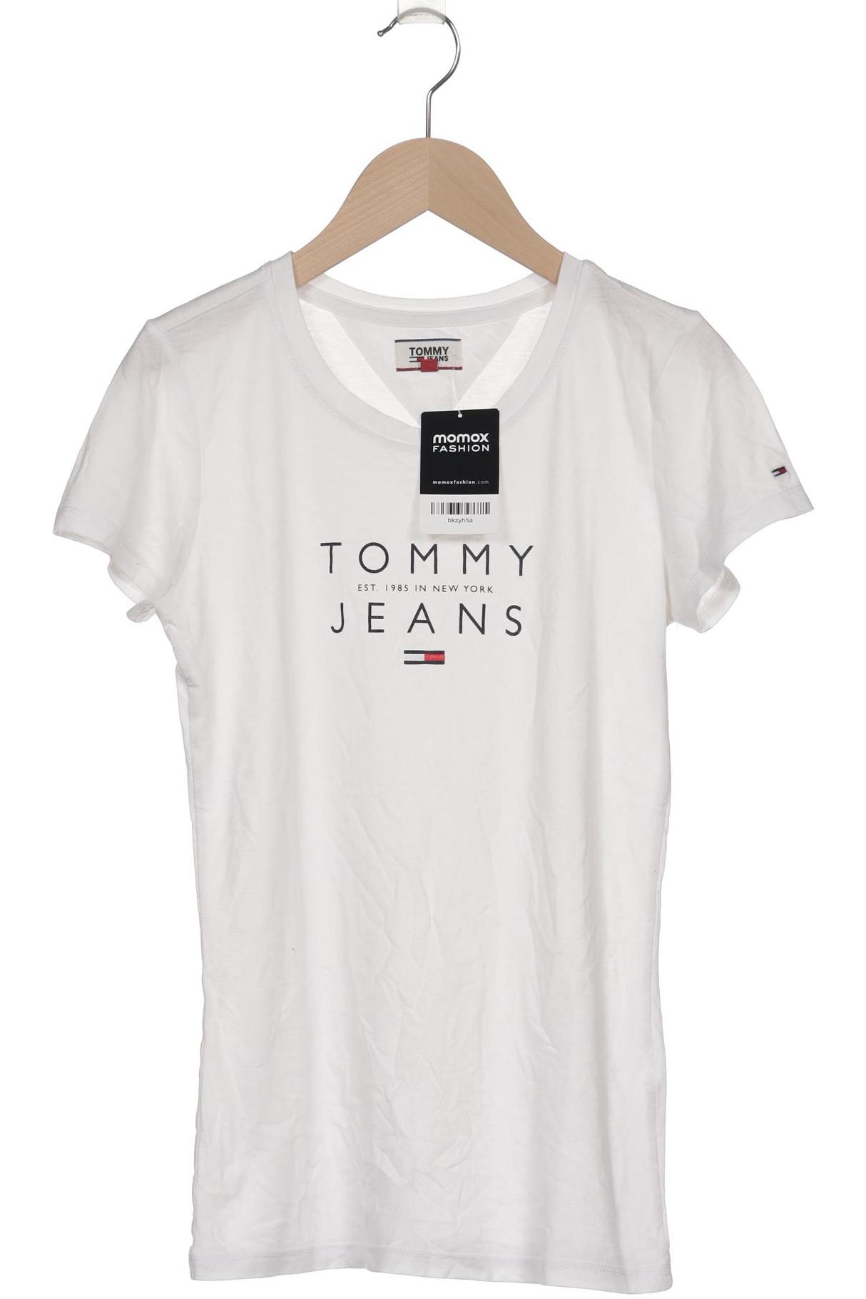 

Tommy Jeans Damen T-Shirt, weiß, Gr. 36