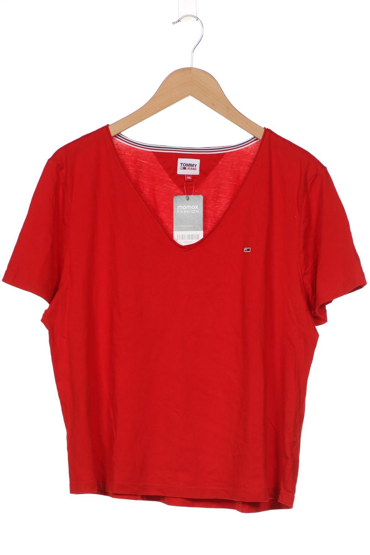 

Tommy Jeans Damen T-Shirt, rot