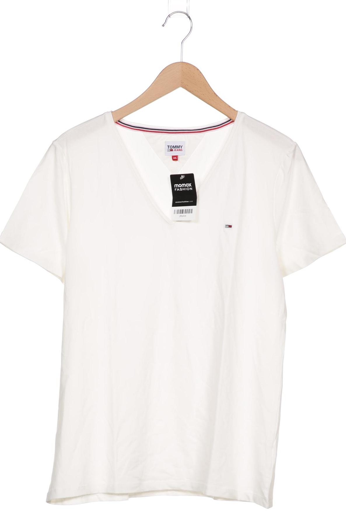 

Tommy Jeans Damen T-Shirt, weiß, Gr. 48