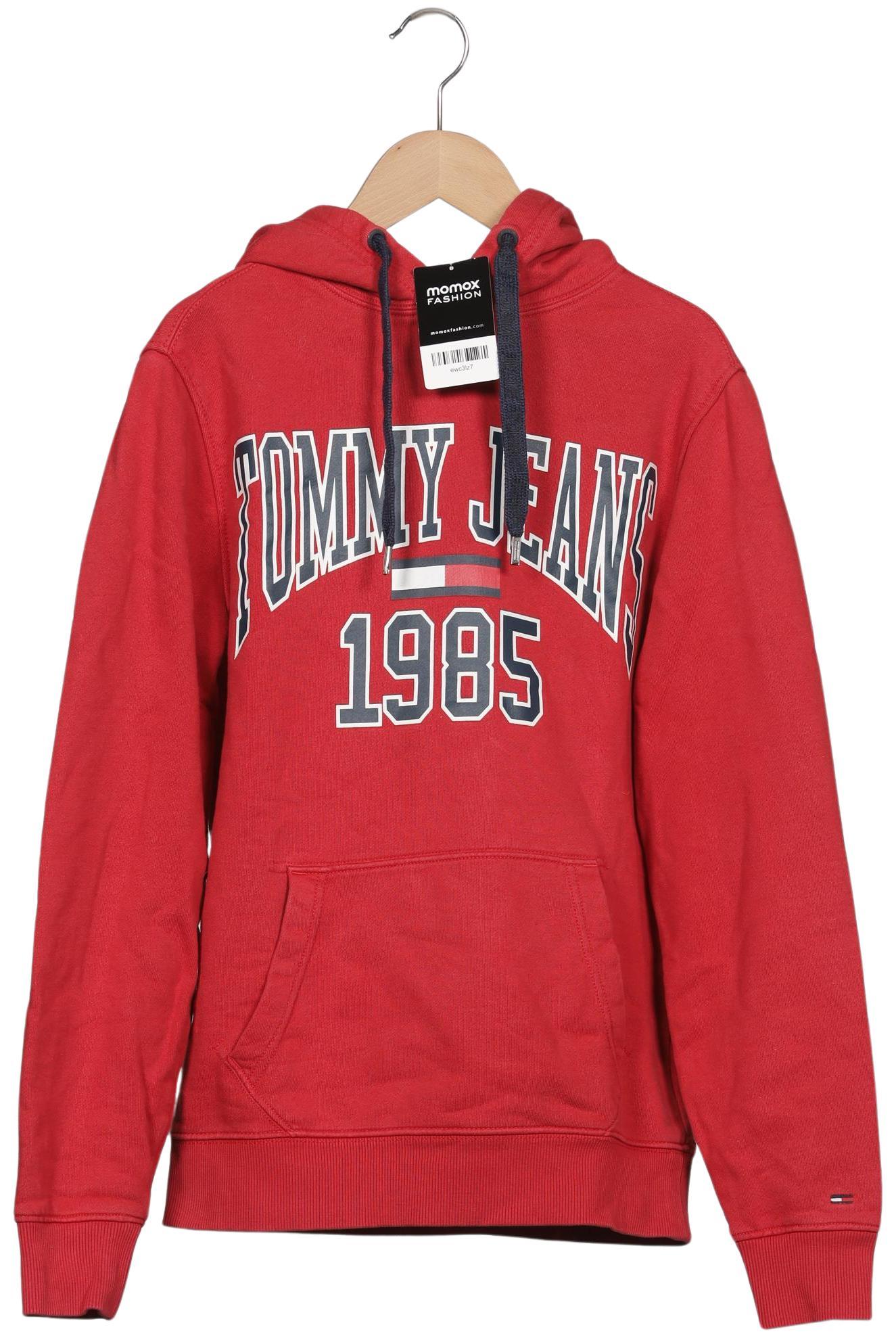 

Tommy Jeans Damen Kapuzenpullover, rot, Gr. 34