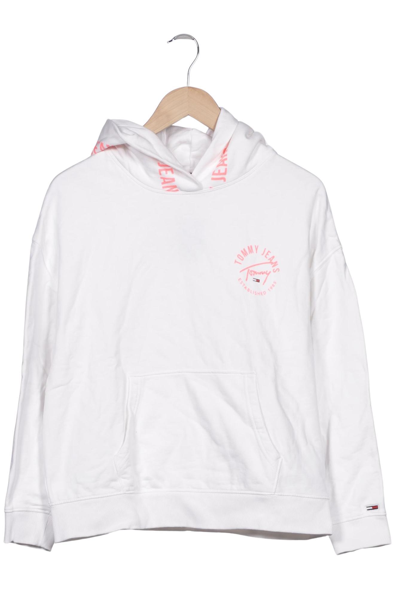 

Tommy Jeans Damen Kapuzenpullover, weiß, Gr. 42