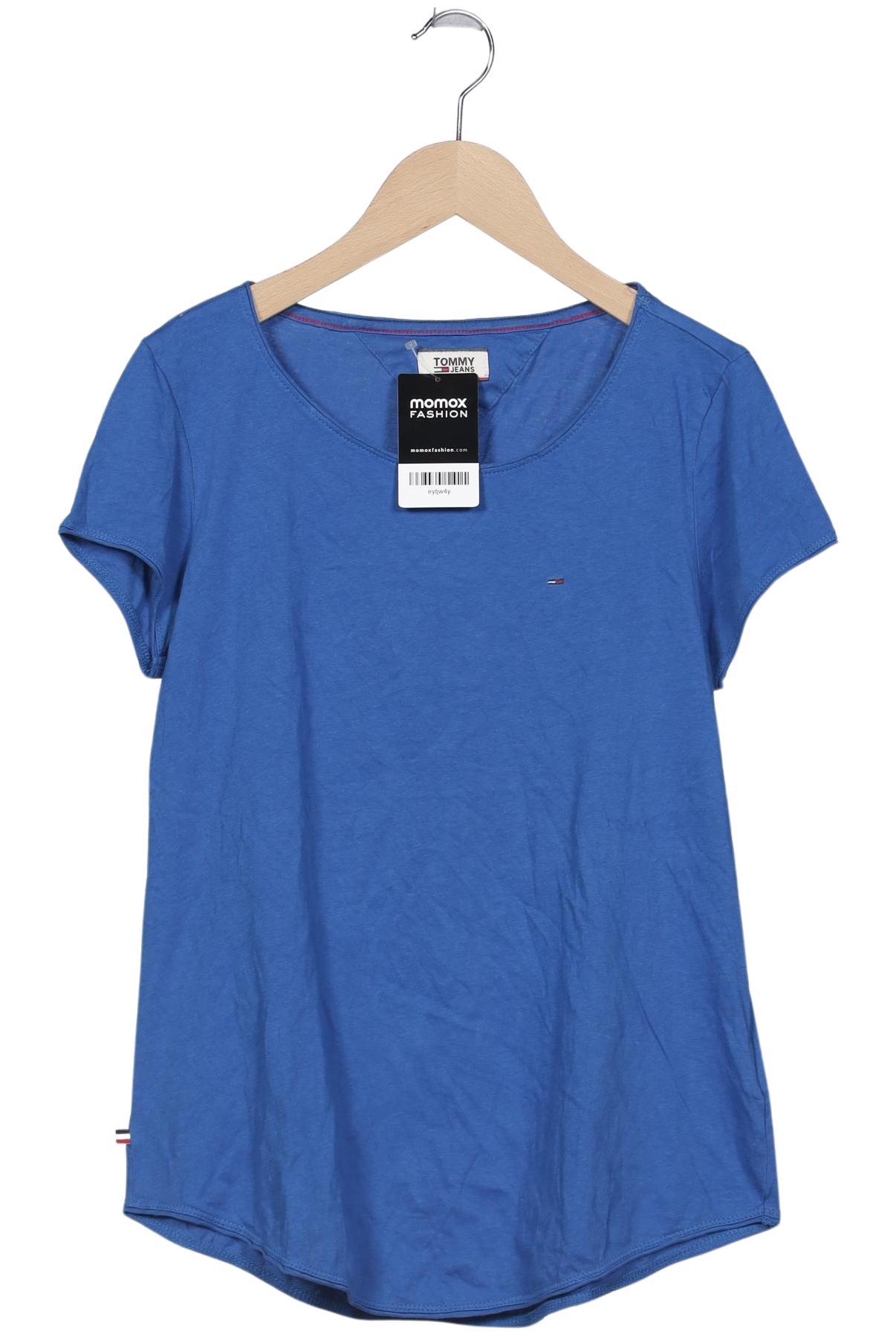 

Tommy Jeans Damen T-Shirt, blau, Gr. 36