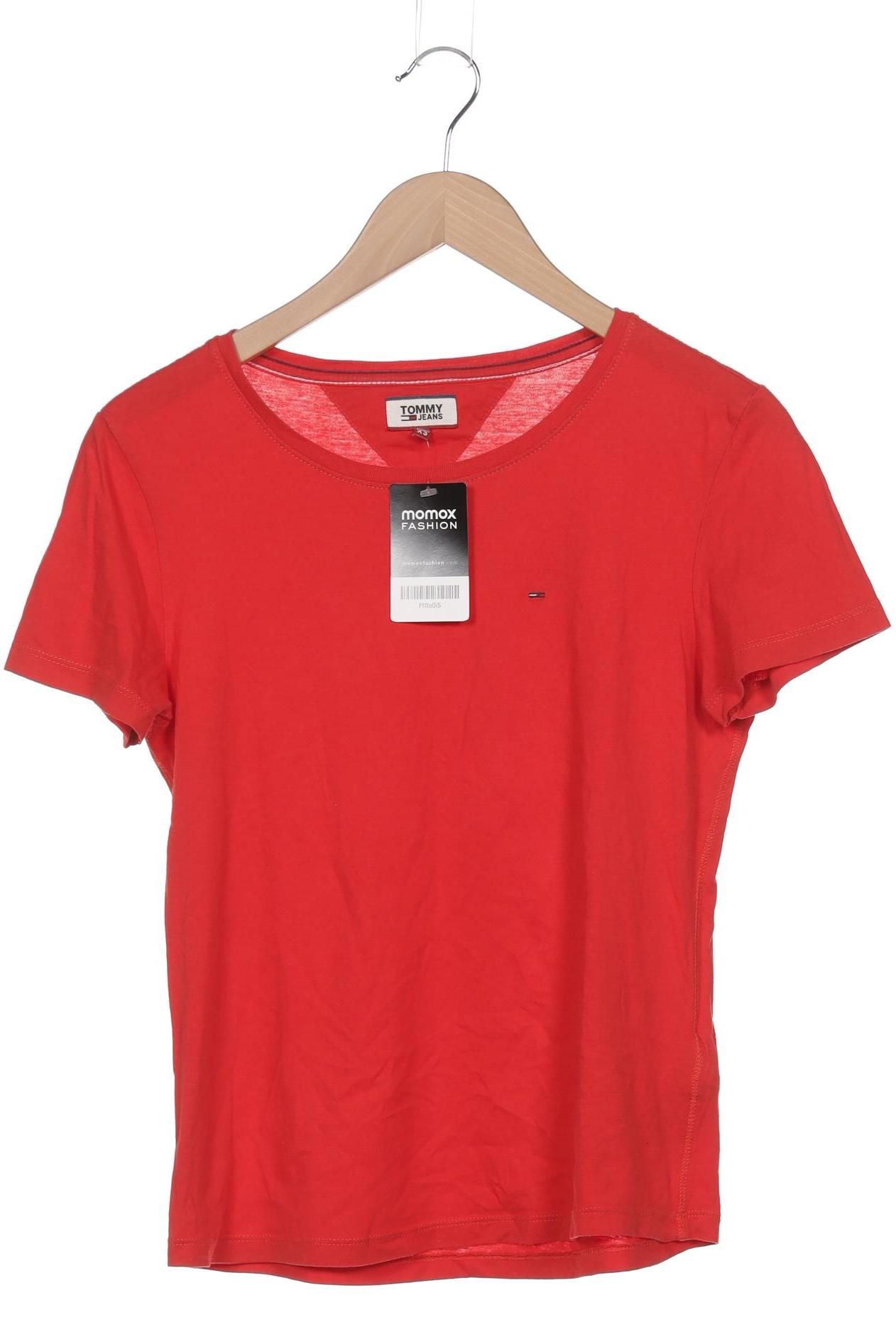 

Tommy Jeans Damen T-Shirt, rot, Gr. 34